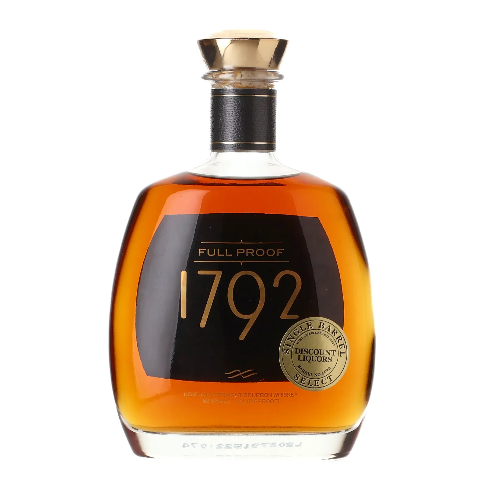 1792 Full Proof Single Barrel Select Discount Liquors, Cask #5023, 2020, 62.5% whisky bottle