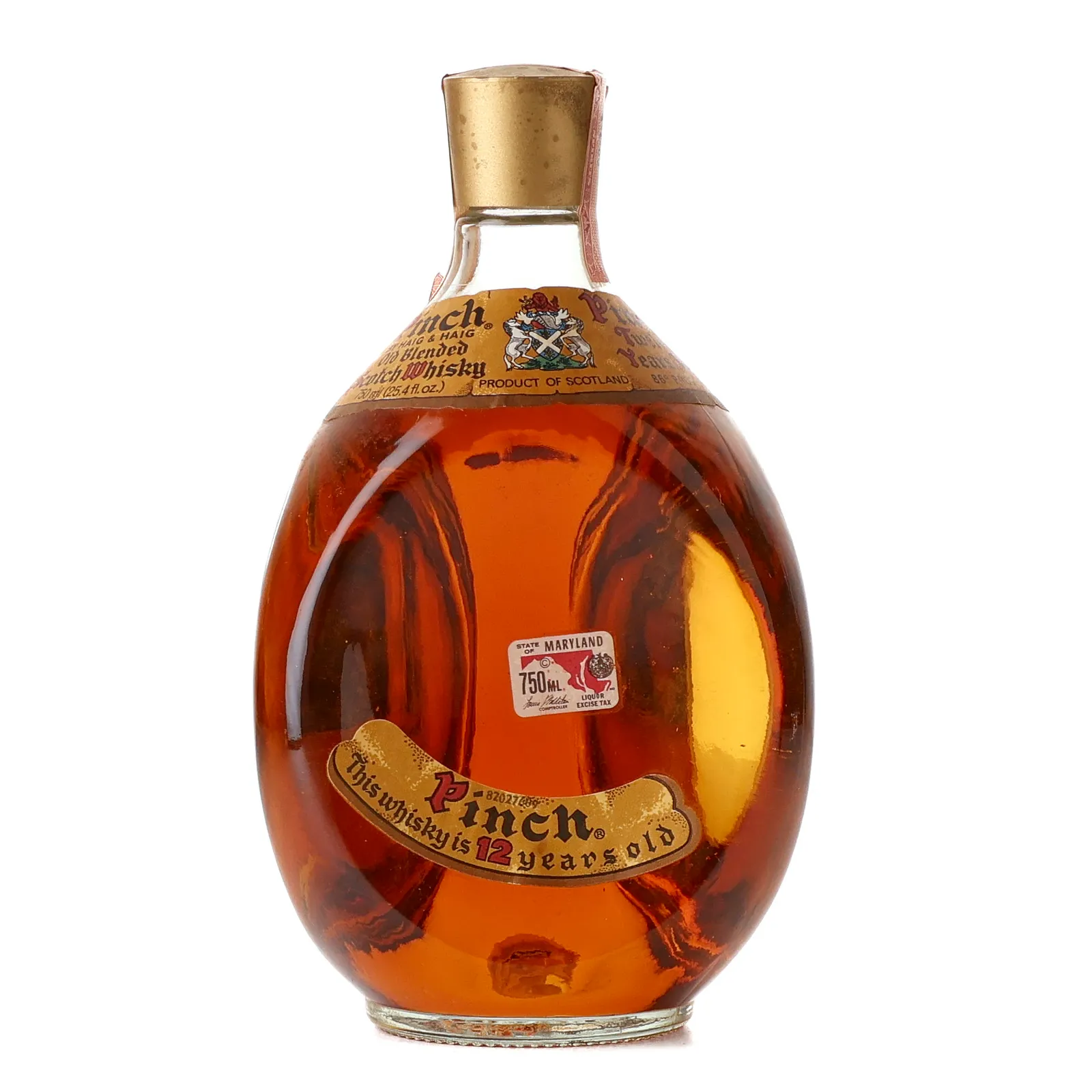 Haig & Haig Pinch 12 Year Old, 43%, 75cl whisky bottle