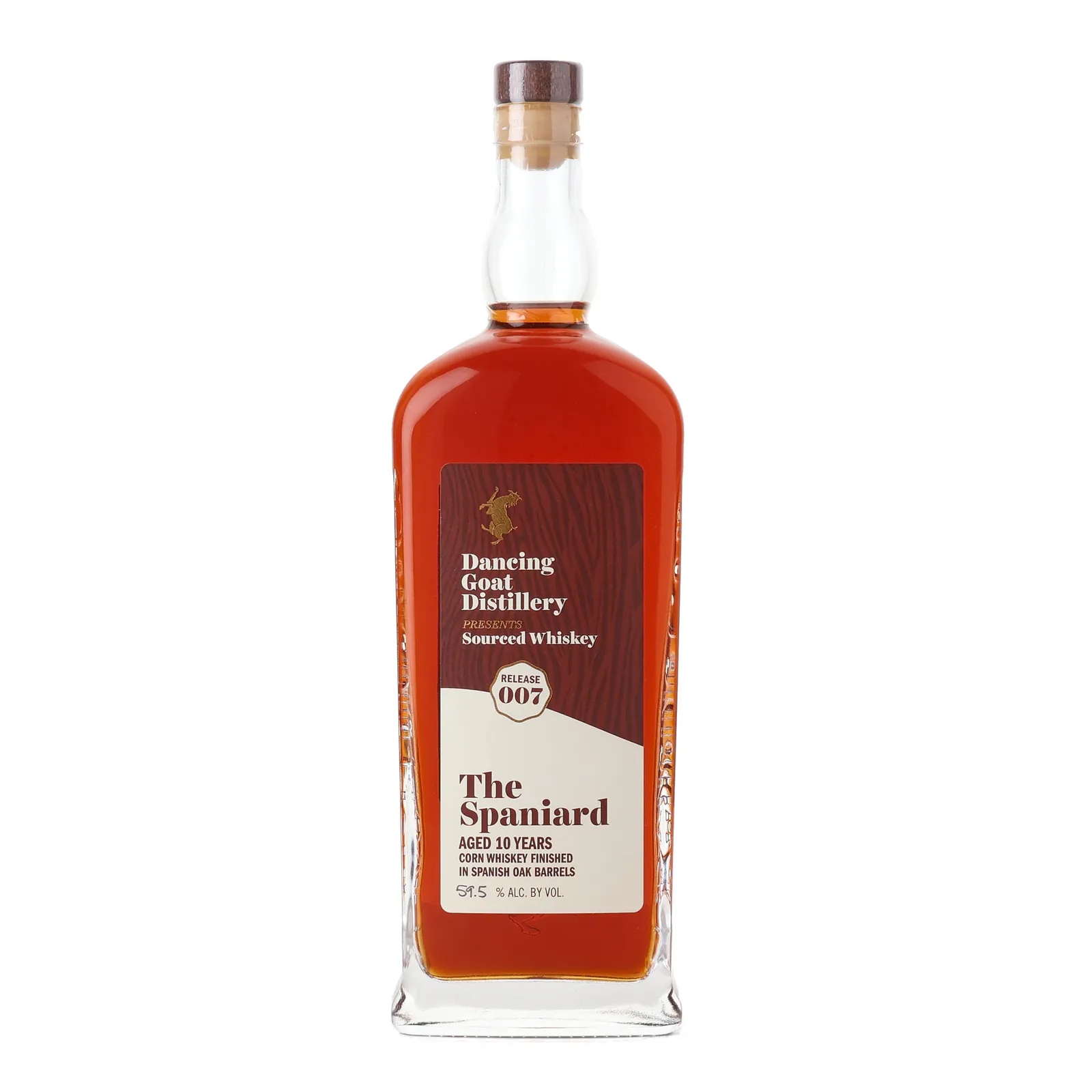 Dancing Goat The Spaniard 10 Year Old, Spanish Oak Cask, Release 007, 59.5% whisky bottle