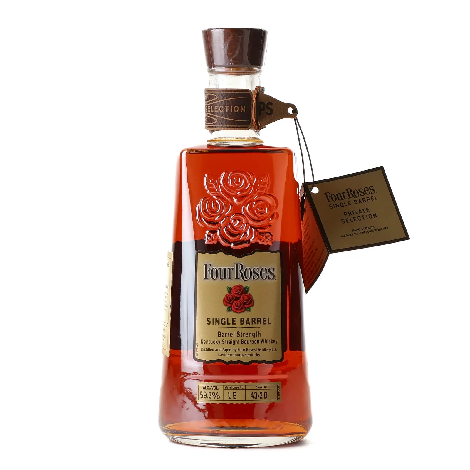 Four Roses Single Barrel Private Selection OBSK 9 Year Old, Cask #43-2D, 2025, 59.3% whisky bottle