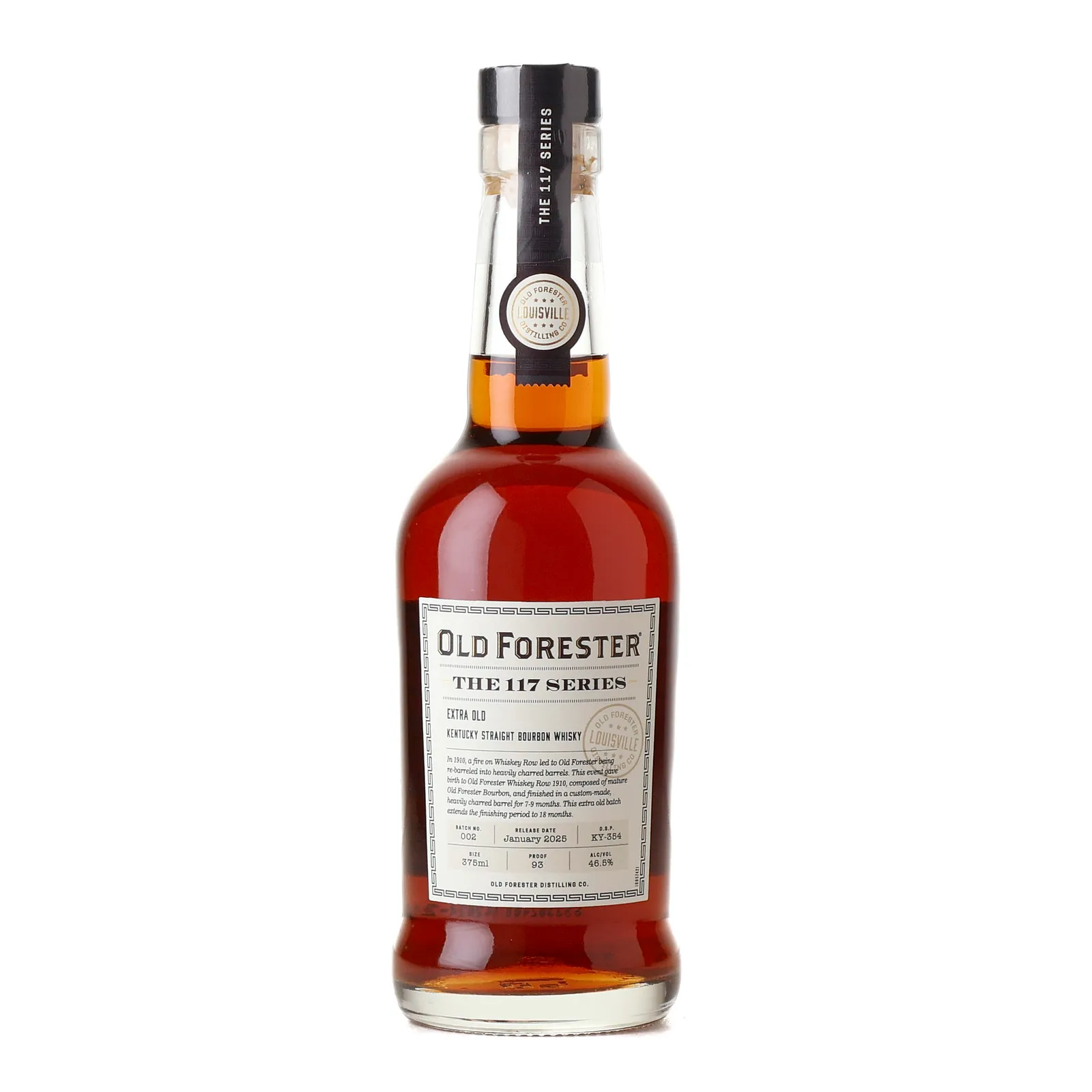 Old Forester The 117 Series: Extra Old, Batch No. 002, 2025, 46.5% whisky bottle