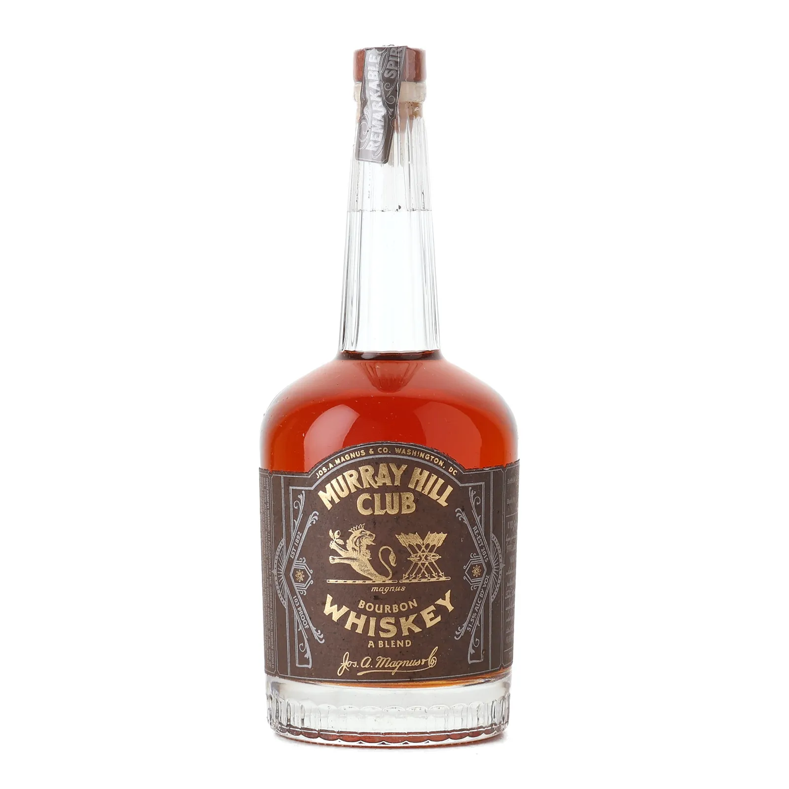 Joseph Magnus Murray Hill Club Bourbon, Oak Cask, 51.5% whisky bottle