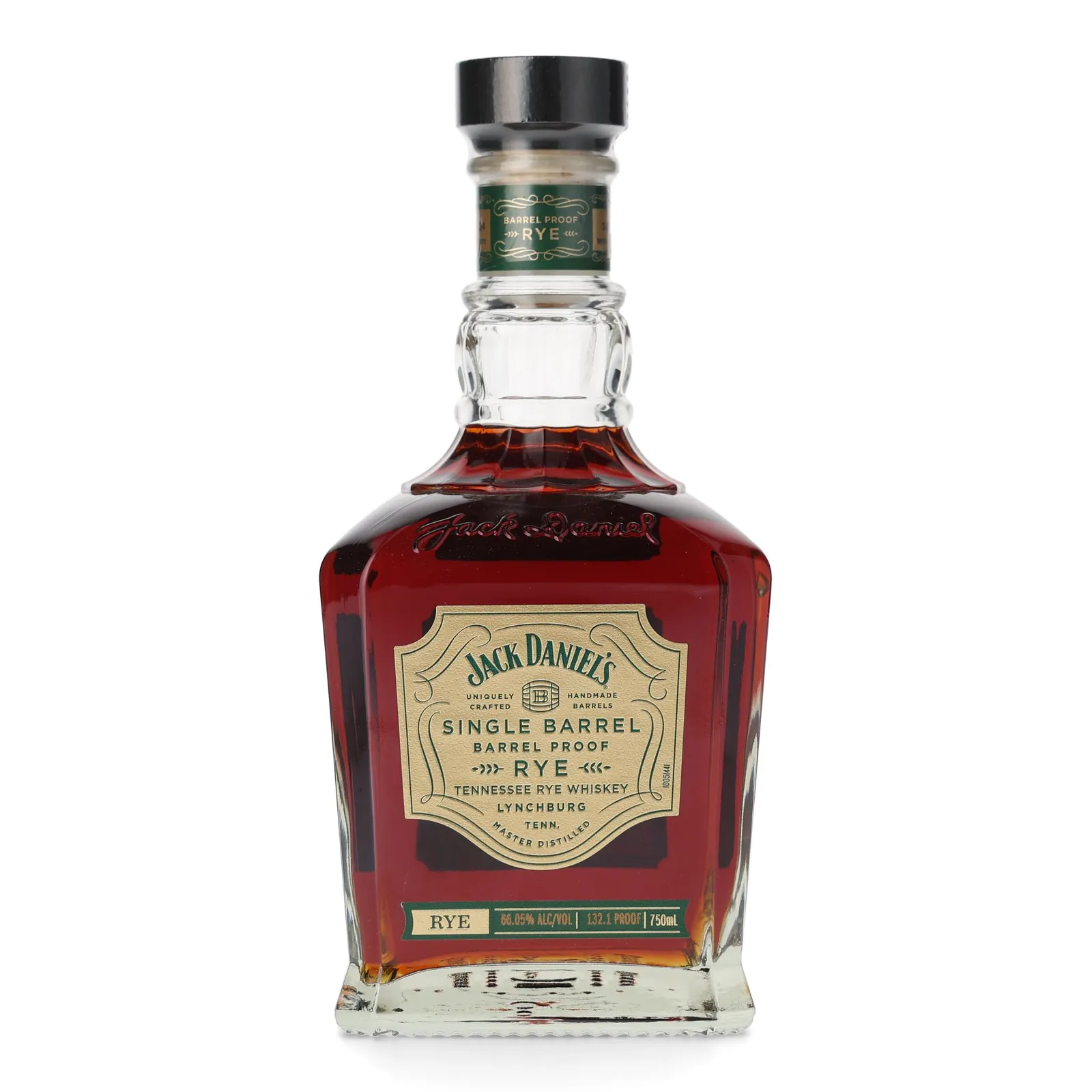 Jack Daniel's Single Barrel Barrel Proof Rye, 2024, 66.05% whisky bottle