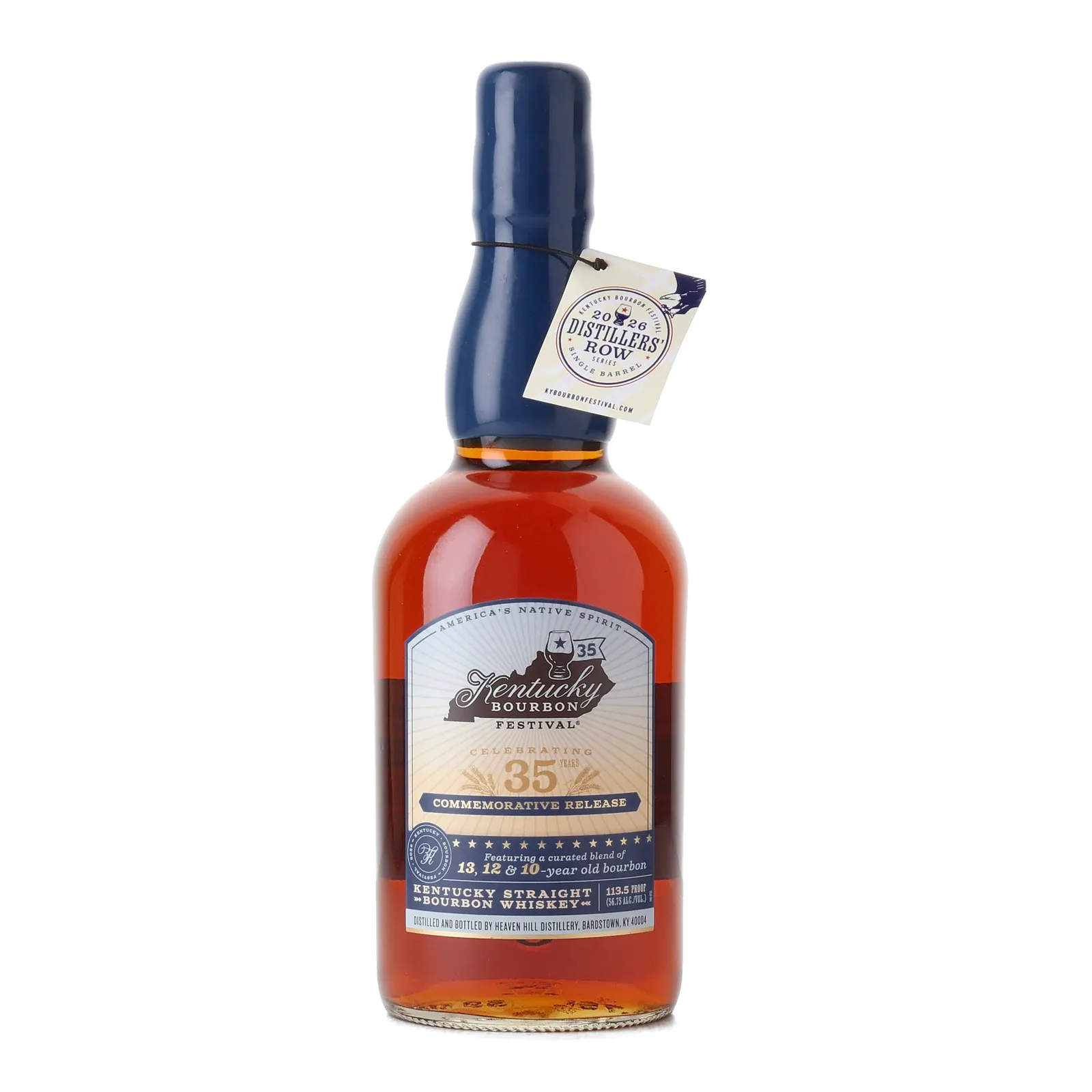 Heaven Hill Kentucky Bourbon Festival 35th Anniversary Commemorative Release 10 Year Old, 2026, 56.75% whisky bottle