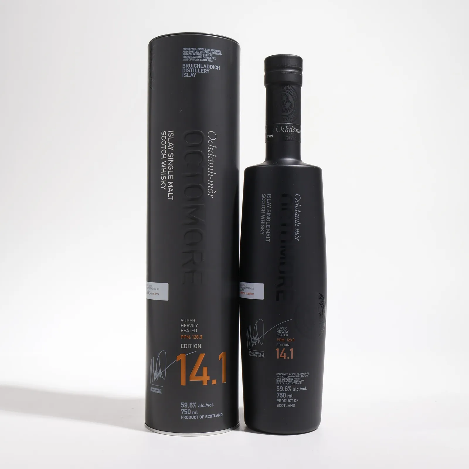 Octomore 14.1 5 Year Old, Bourbon Cask, 2023, 59.6%, 75cl whisky bottle