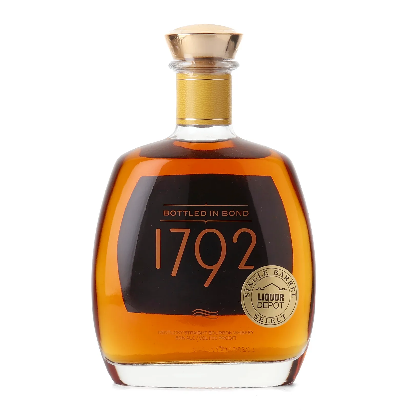 1792 Bottled in Bond Single Barrel Select Liquor Depot, 2022, 50% whisky bottle