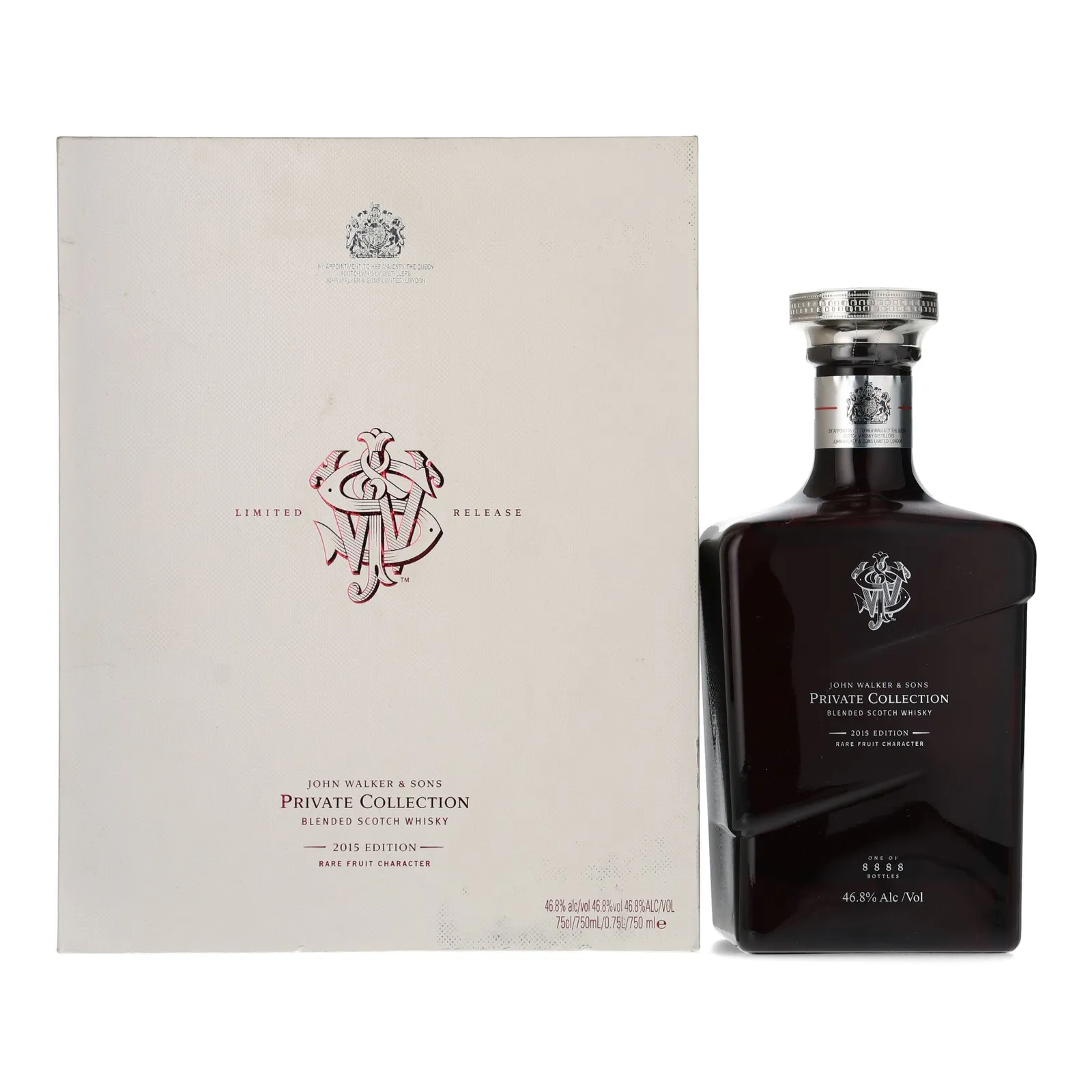 Johnnie Walker Private Collection 2015 Edition Rare Fruit Character, American Oak Cask, 2015, 46.8% whisky bottle