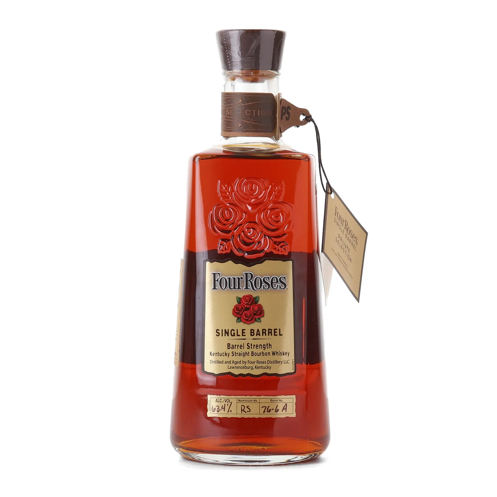Four Roses Single Barrel Private Selection OBSF 11 Year Old, Cask #76-6A, 2022, 63.4% whisky bottle