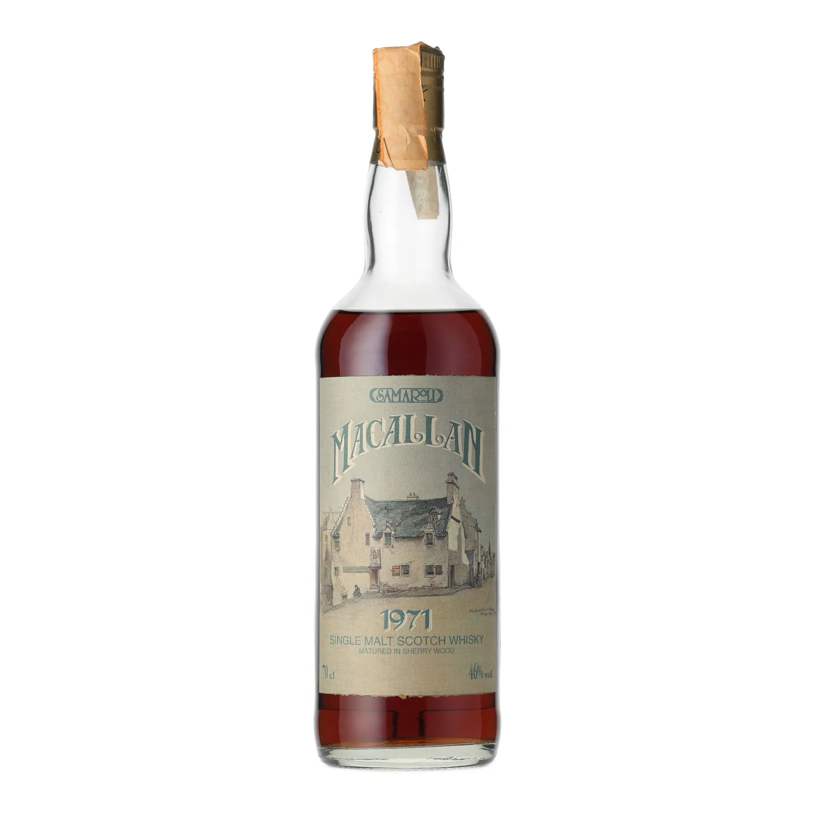 Macallan Matured in Sherry Wood 24 Year Old, Sherry Cask, Cask #16 & 17, 1971, Samaroli, 46% whisky bottle
