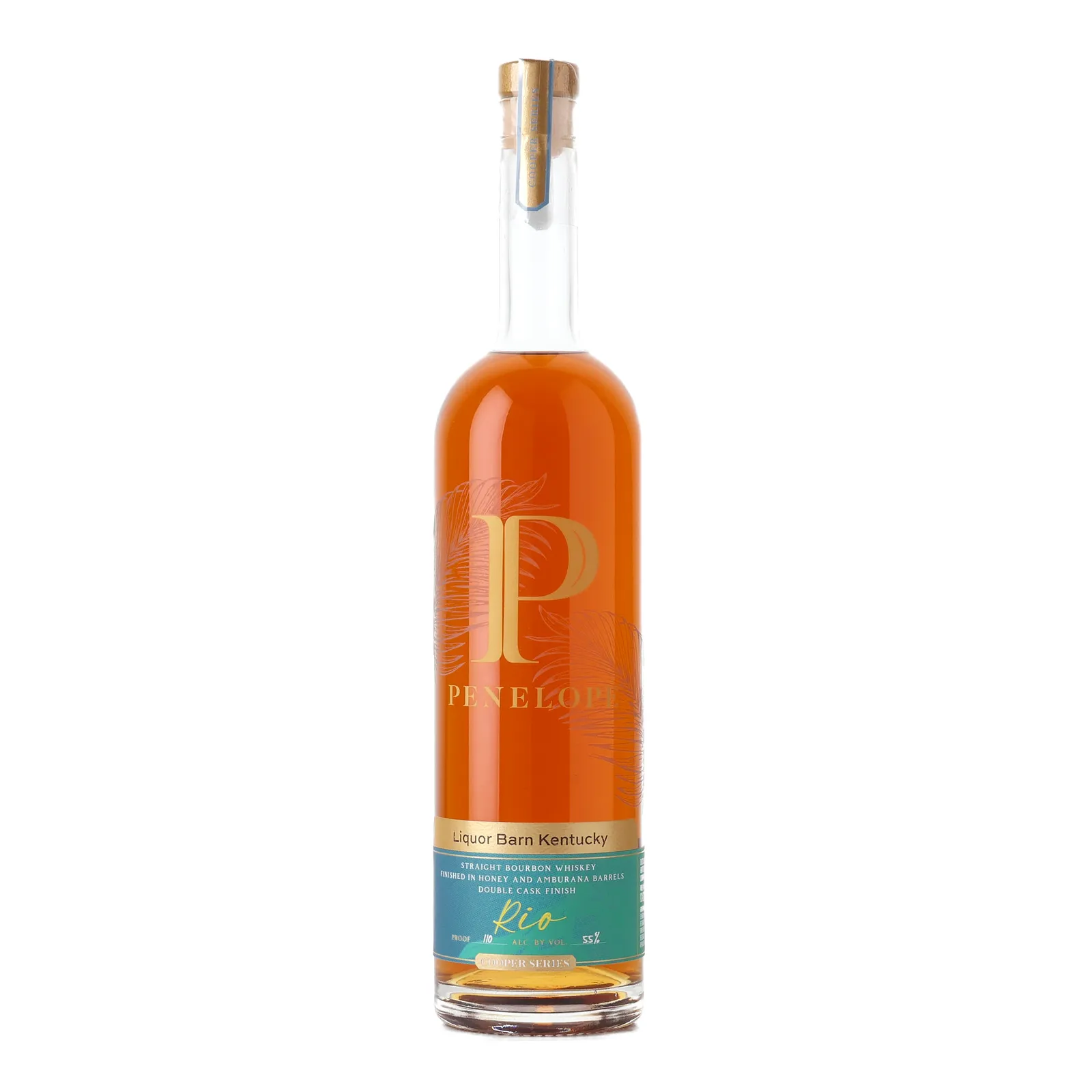 Penelope Cooper Series Rio Liquor Barn Kentucky, Amburana & Honey Cask, 55% whisky bottle