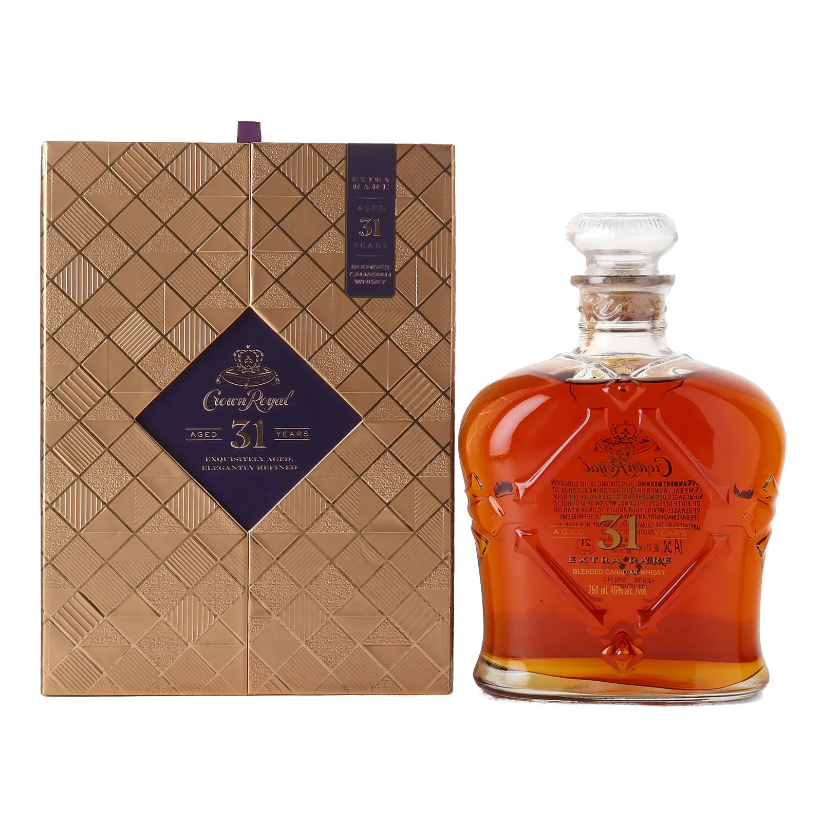 Crown Royal Extra Rare 31 Year Old, 2024, 46% whisky bottle