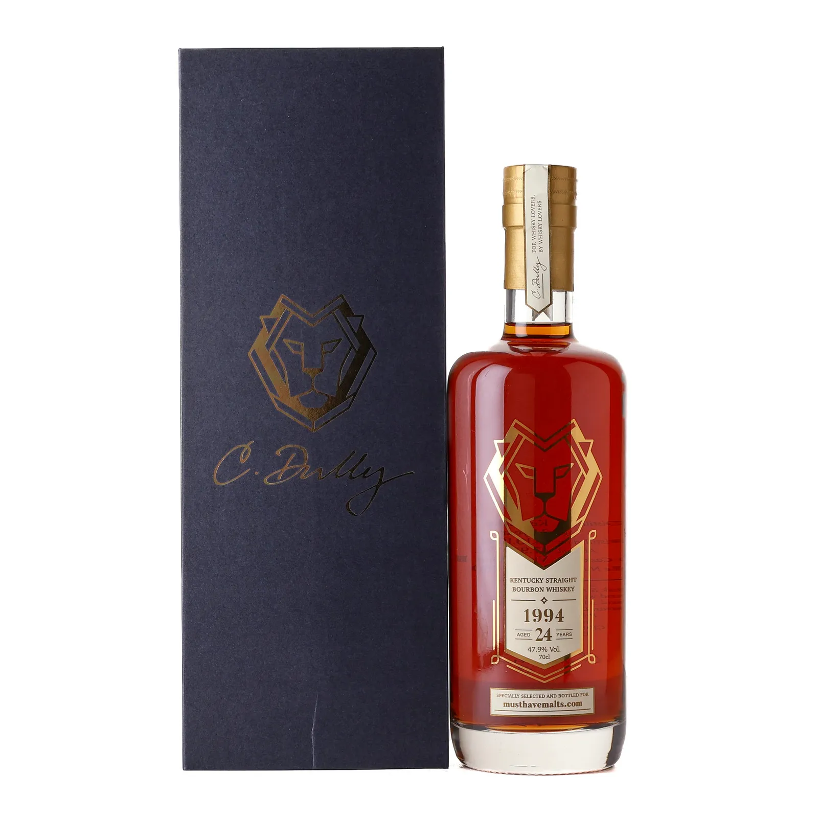 C. Dully 24 Year Old, Private Barrel Selection, 1994, Must Have Malts, 47.9% whisky bottle