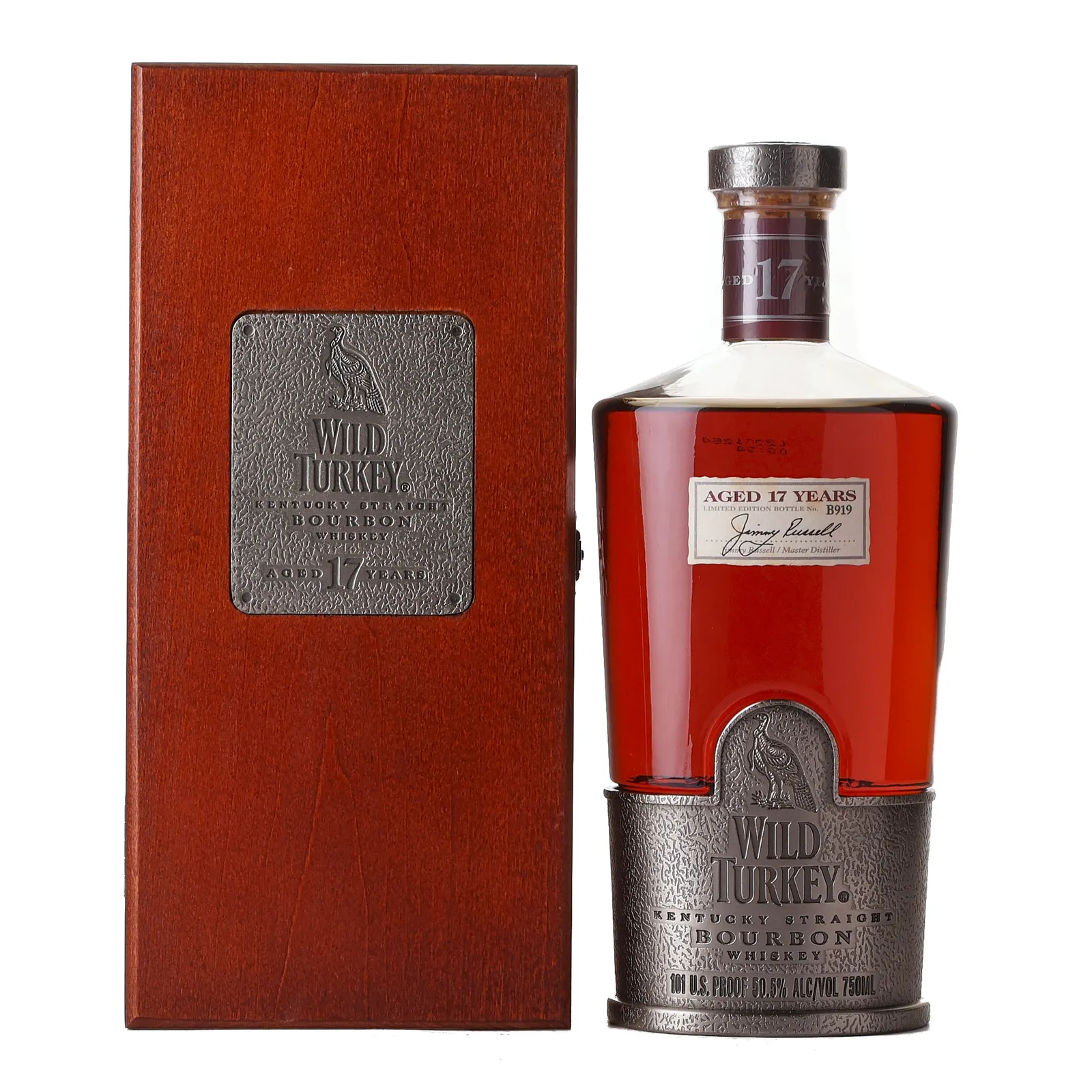 Wild Turkey 17 Year Old, 2001, 50.5% whisky bottle