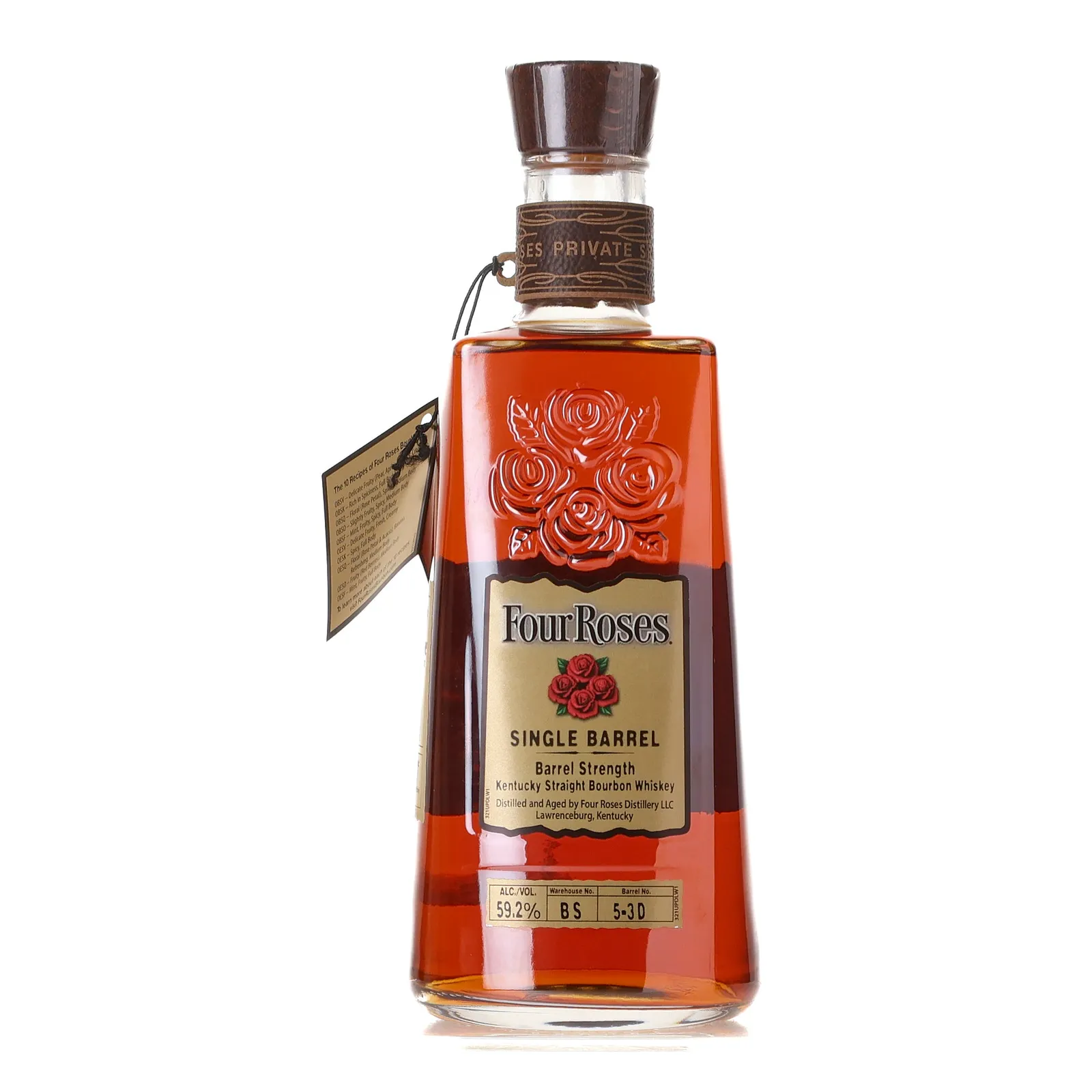 Four Roses Single Barrel Barrel Strength OBSK Total Wine Selection 9 Year Old, Cask #5-3D, 2025, 59.2% whisky bottle