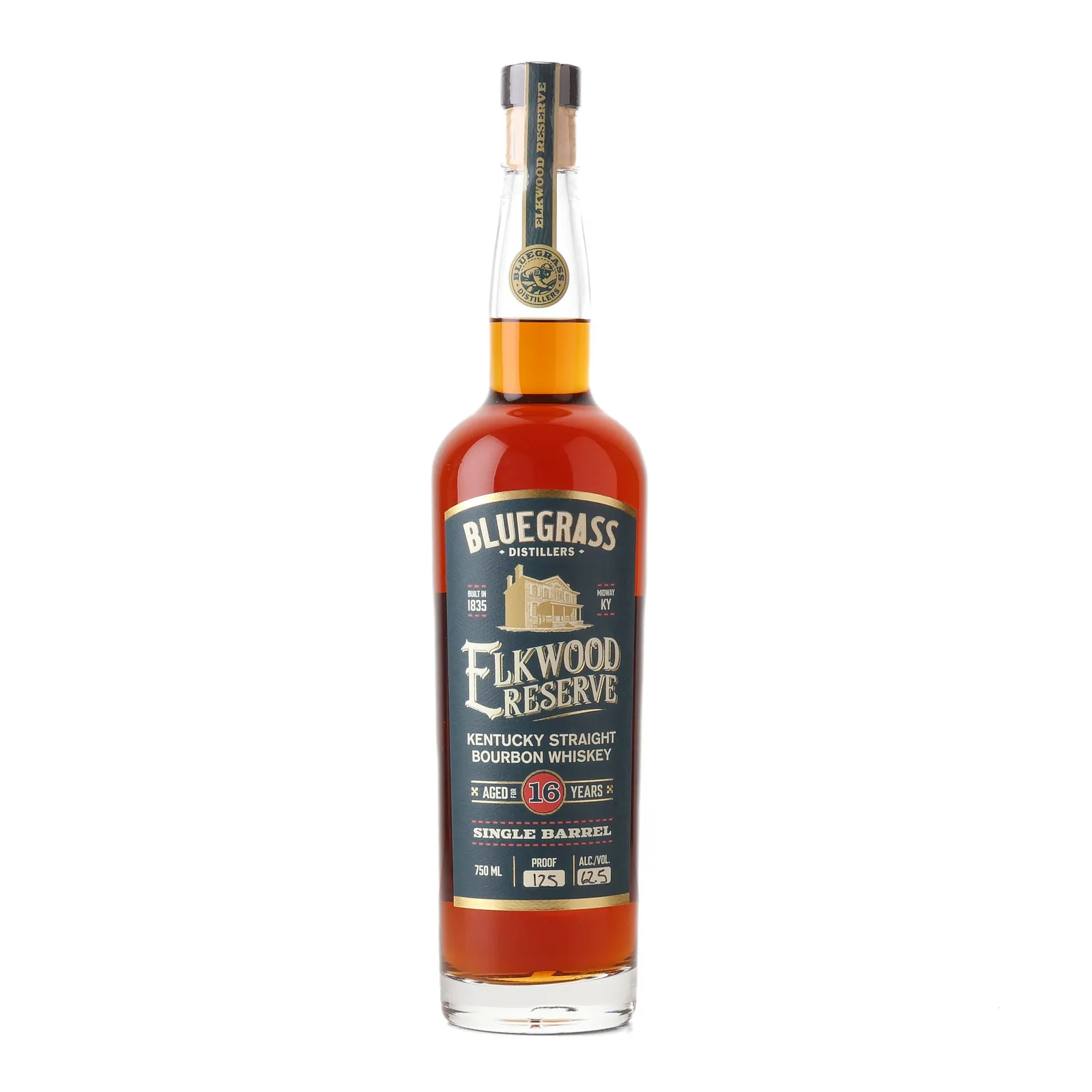 Bluegrass Distillers Elkwood Reserve 16 Year Old, Release 135, 2025, 62.5% whisky bottle
