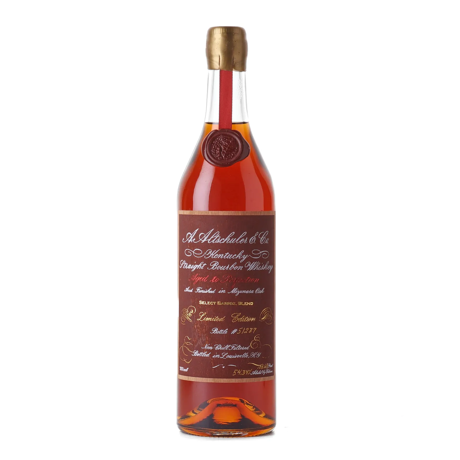 A. Altschuler & Co. Select Barrel Blend 20 Year Old, Mizunara Cask, 54.3% whisky bottle