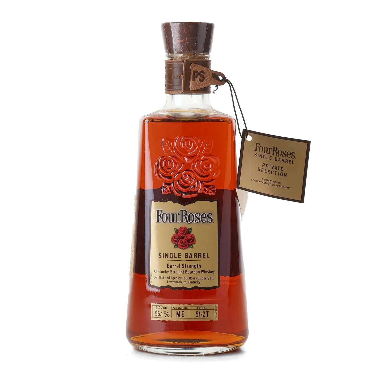 Four Roses Barrel Strength OBSQ 11 Year Old, 55.1% whisky bottle