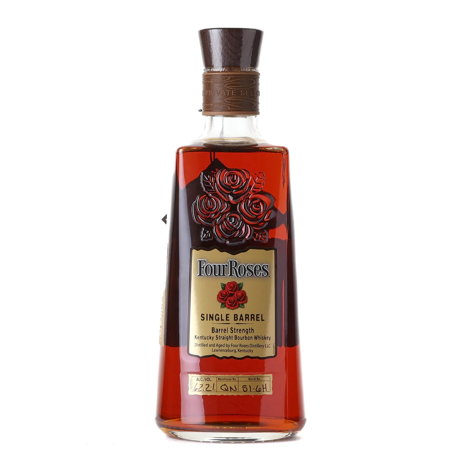 Four Roses Barrel Strength OESK 'Ghostown' Private Barrel Selection, Cask #QN 51-6H, 2012, 2022, 62.2% whisky bottle