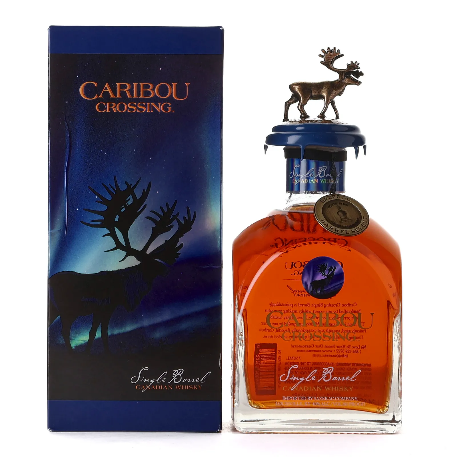 Caribou Crossing Single Barrel 'Palace Liquor Depot', 2024, 40% whisky bottle
