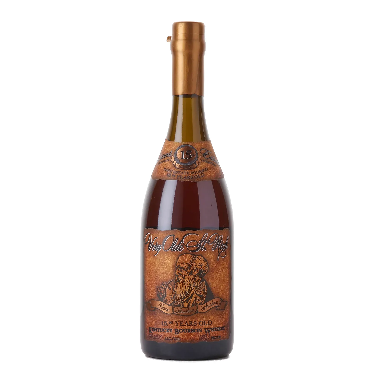 Very Olde St. Nick Ancient Estate 15 Year Old, Lot 2-3A, 54.6% whisky bottle