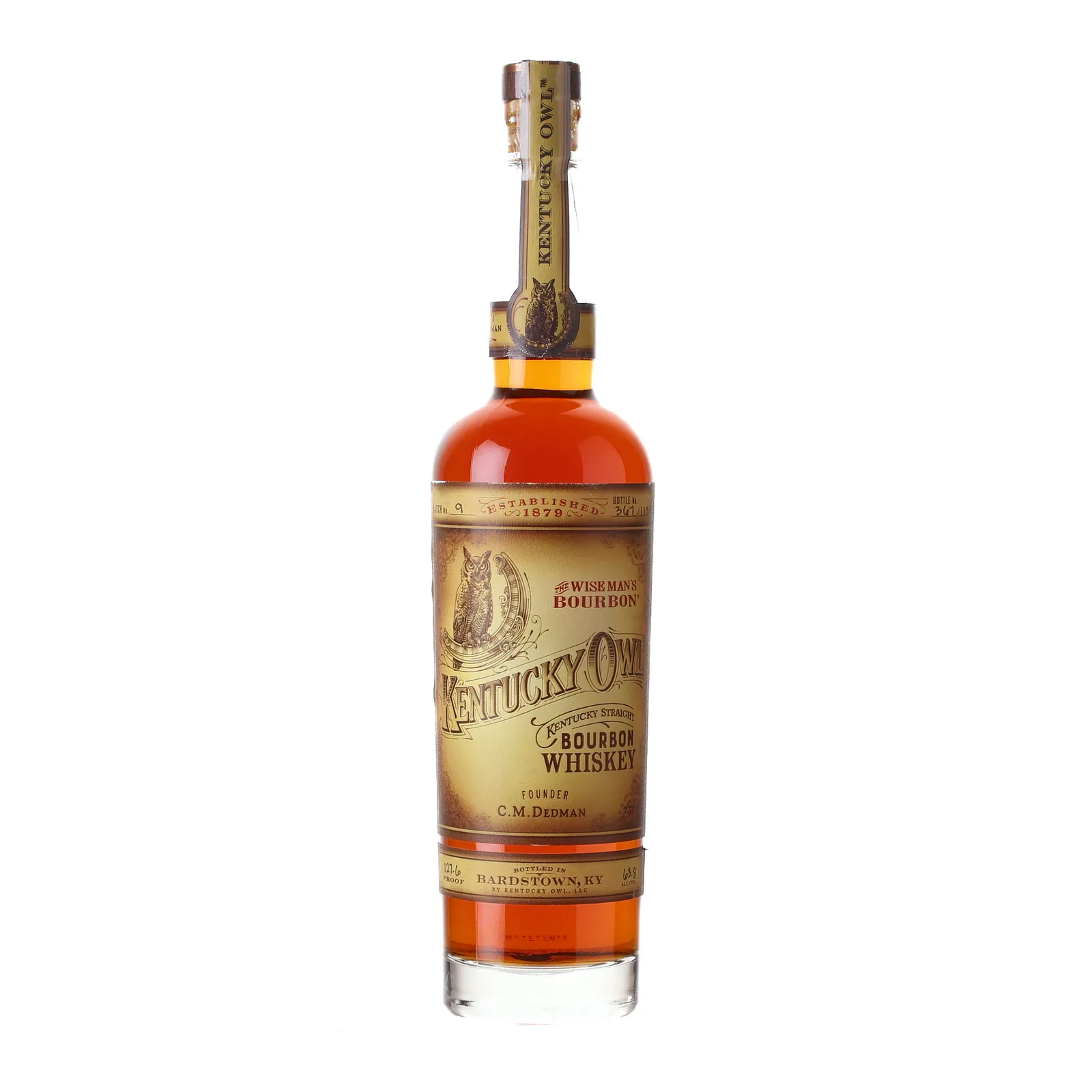 Kentucky Owl Bourbon Batch No. 9, Batch No. 9, 2019, 63.8% whisky bottle