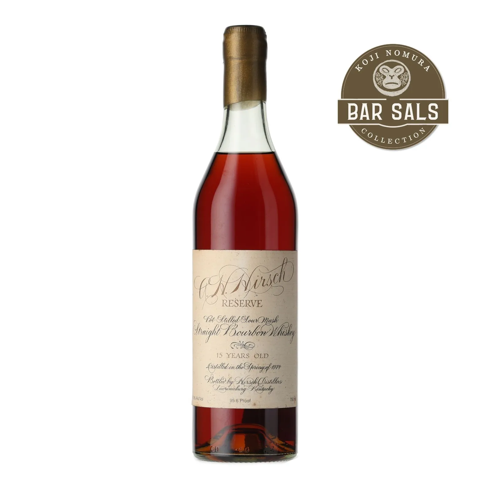 Hirsch A.H. Hirsch Reserve 15 Year Old, New Charred American Oak Cask, 1989, 47.8% whisky bottle