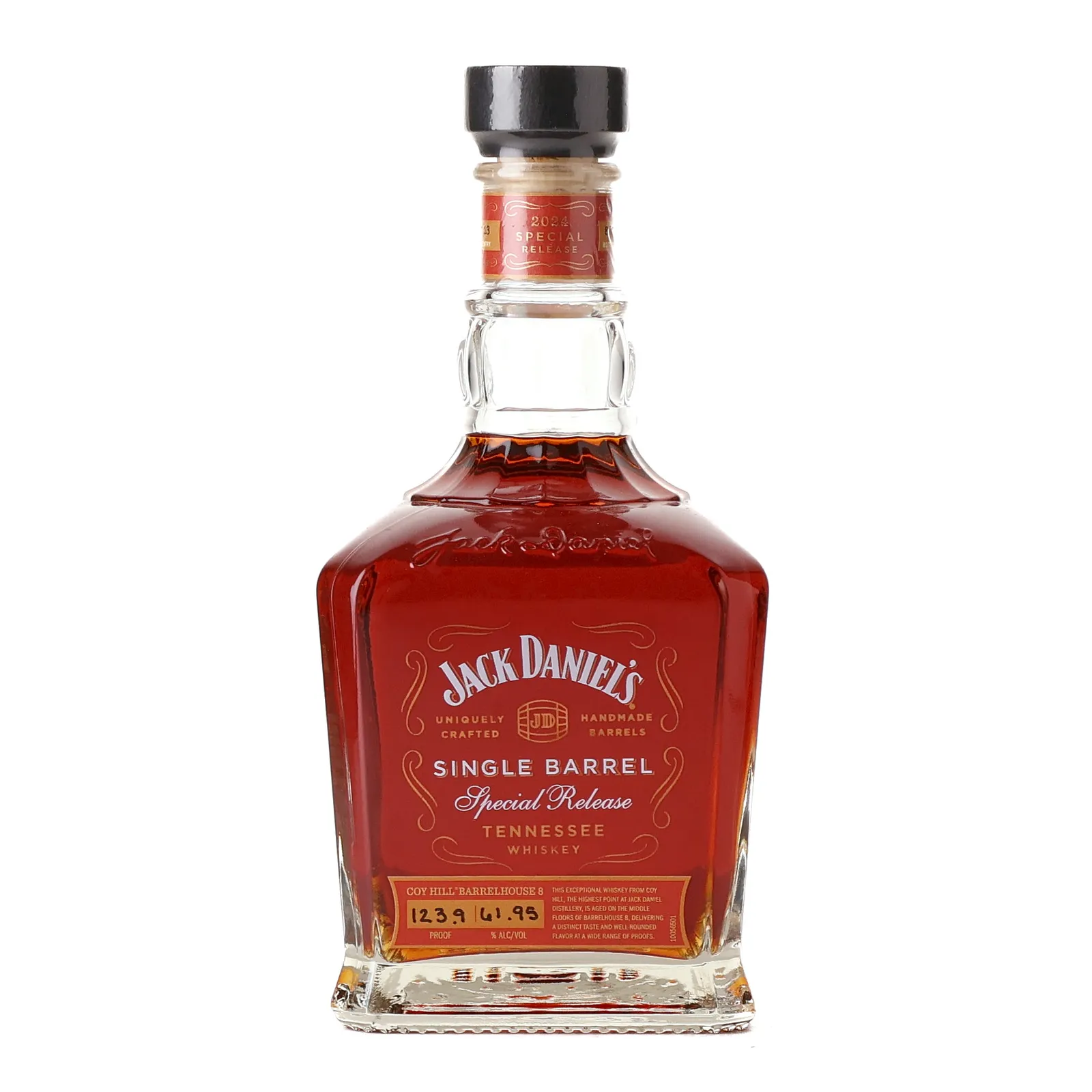 Jack Daniel's Coy Hill Barrelhouse 8 Single Barrel Special Release, 2024, 62% whisky bottle