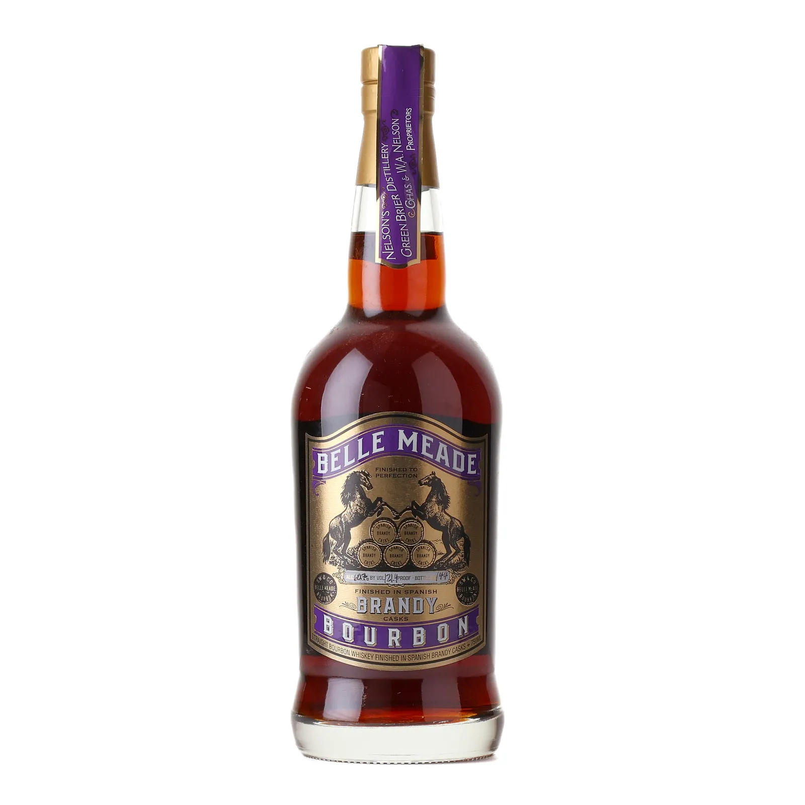 Belle Meade Finished in Spanish Brandy Cask, Spanish Brandy Cask, 2019, 60.7% whisky bottle