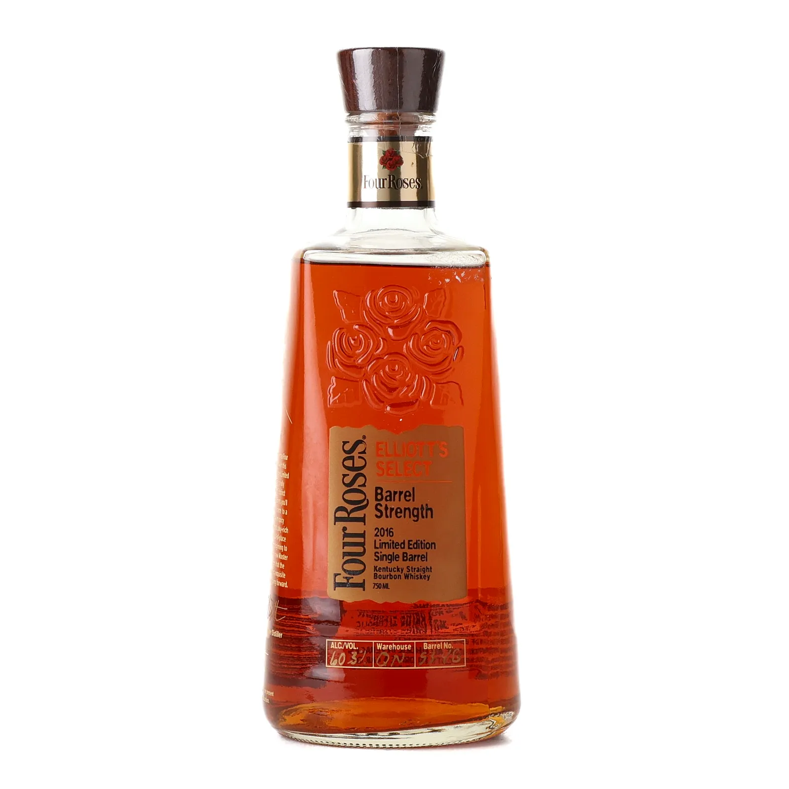 Four Roses Elliott's Select 14 Year Old, Cask #53-4G, 2016, 60.3% whisky bottle