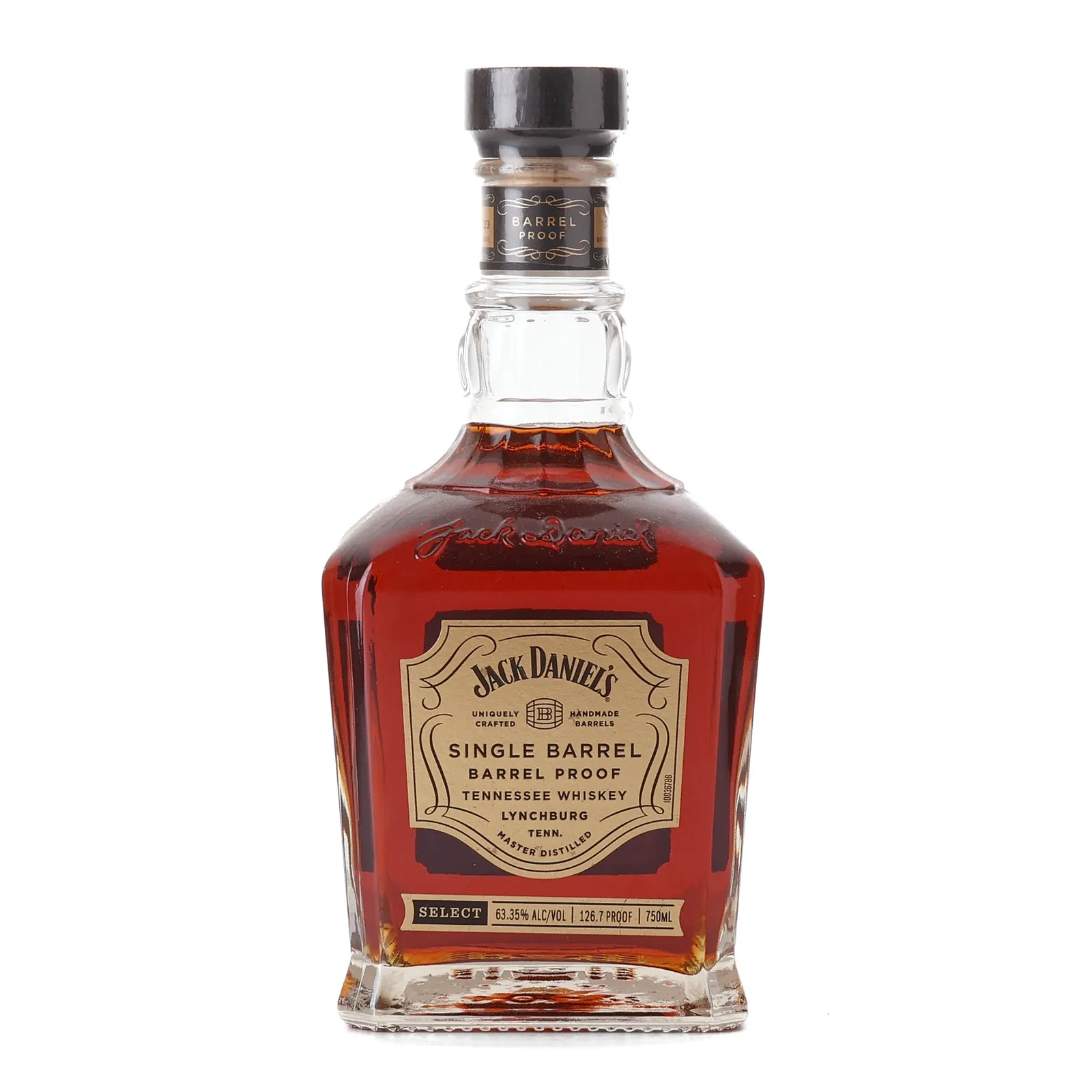 Jack Daniel's Single Barrel Barrel Proof, Cask #23-00507, 2023, 63.35% whisky bottle