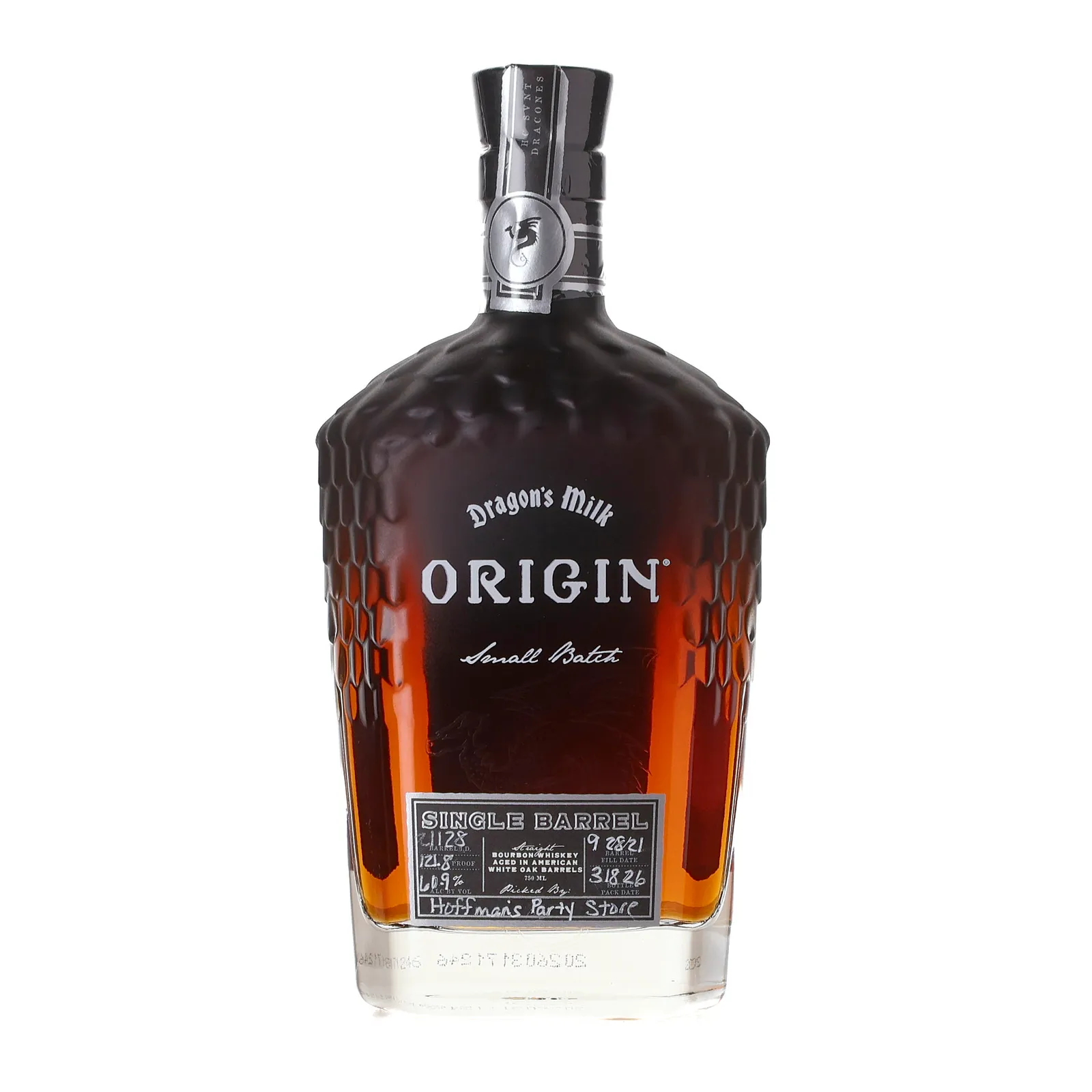 Dragon's Milk Origin Single Barrel 4 Year Old, Cask #21128, 2026, 60.9% whisky bottle