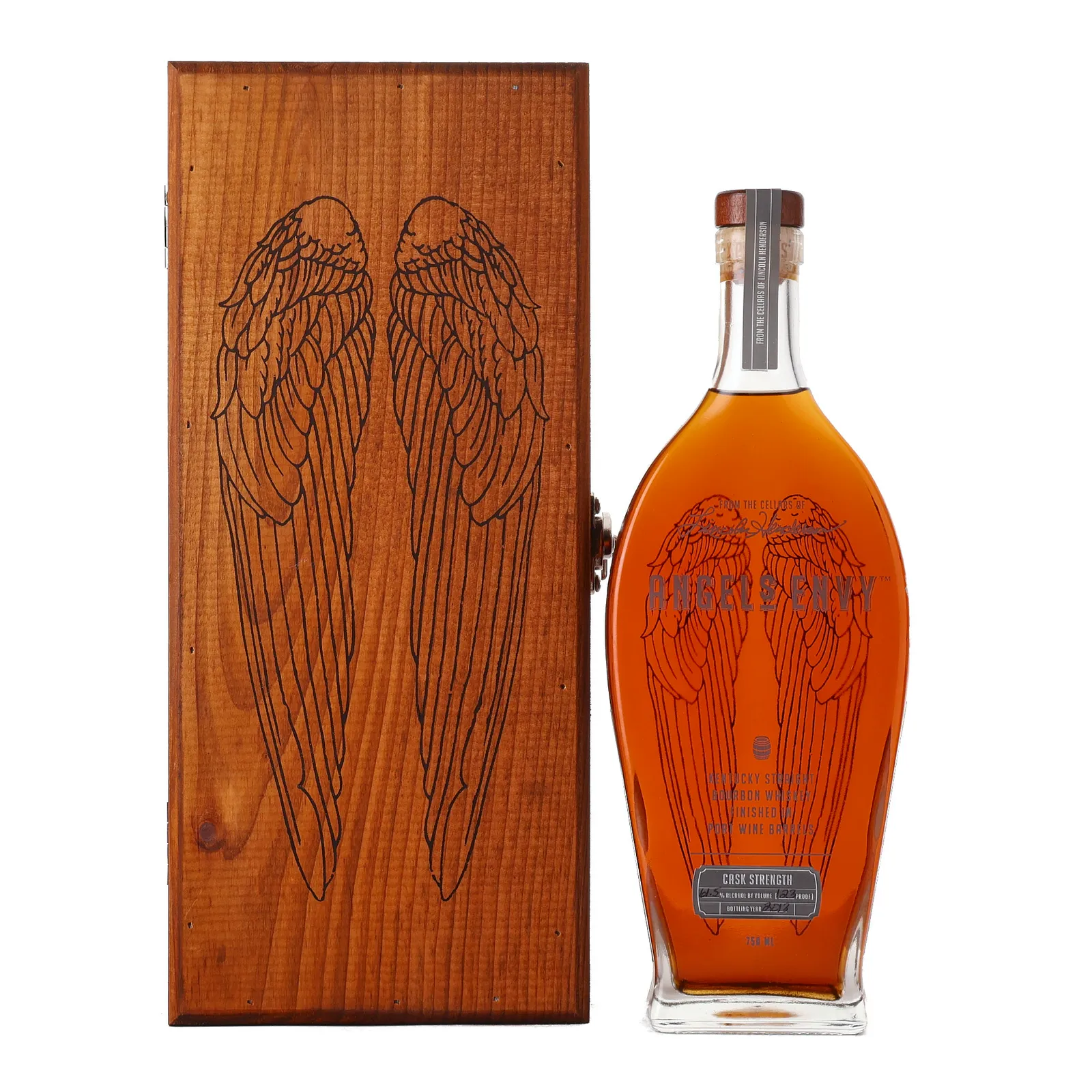 Angel's Envy Port Finish Cask Strength Kentucky Straight Bourbon, Port Cask, Batch 2C, 2013, 61.5% whisky bottle