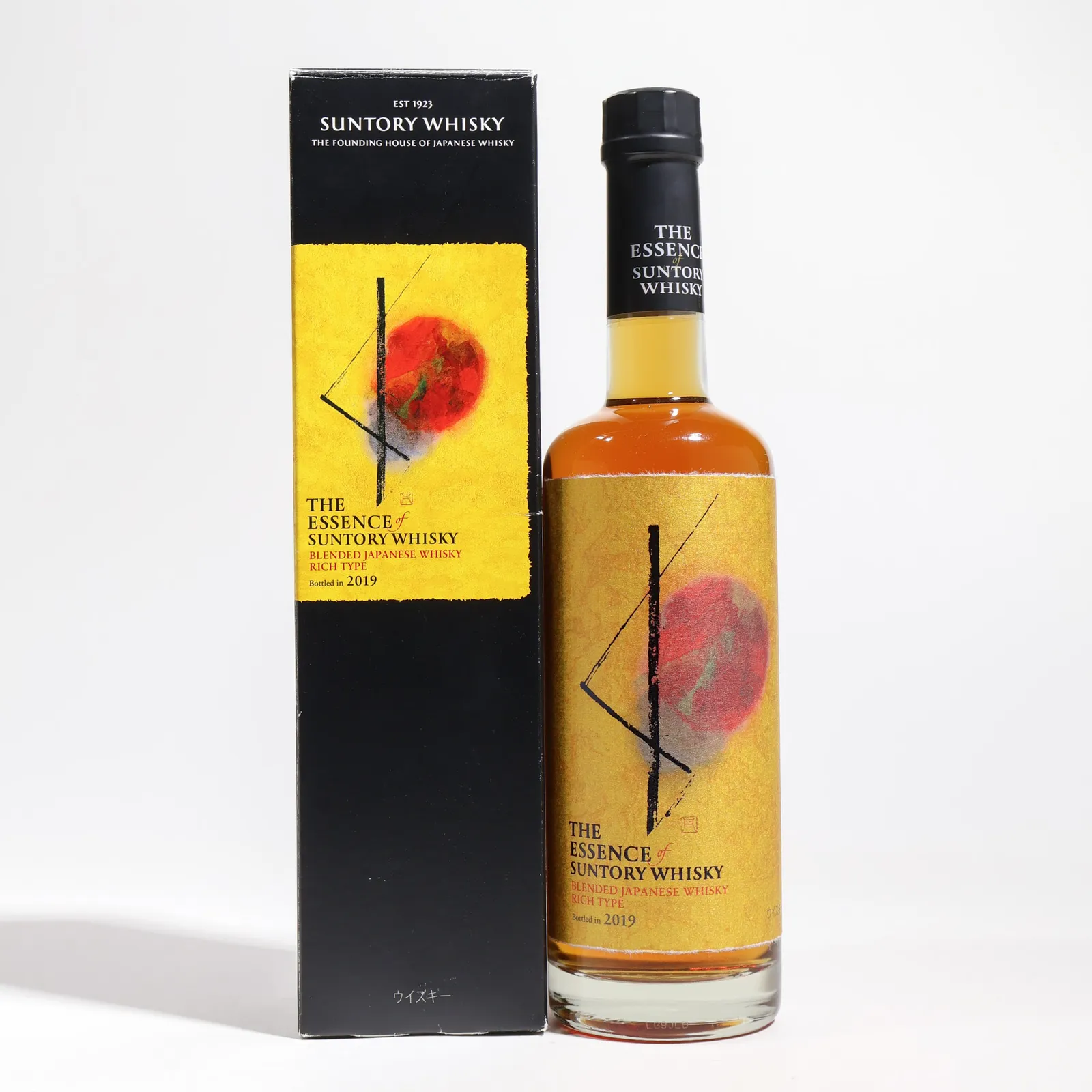 Suntory The Essence of Suntory Blended Whisky Rich Type, Japanese Cedar Cask, 2019, 48% whisky bottle