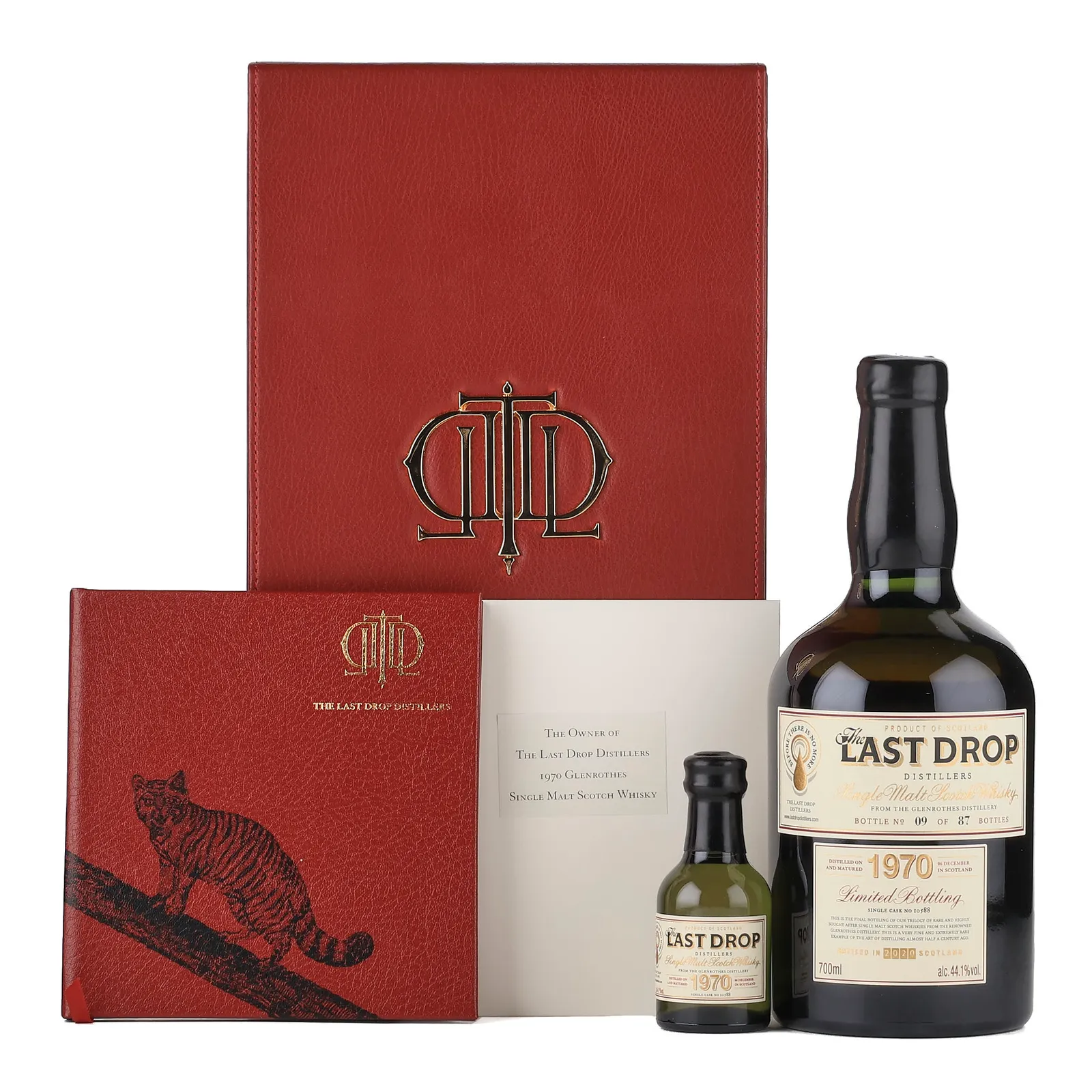 Glenrothes The Last Drop 18th Edition, Cask #10588, 1970, The Last Drop Distillers, 44.1% whisky bottle