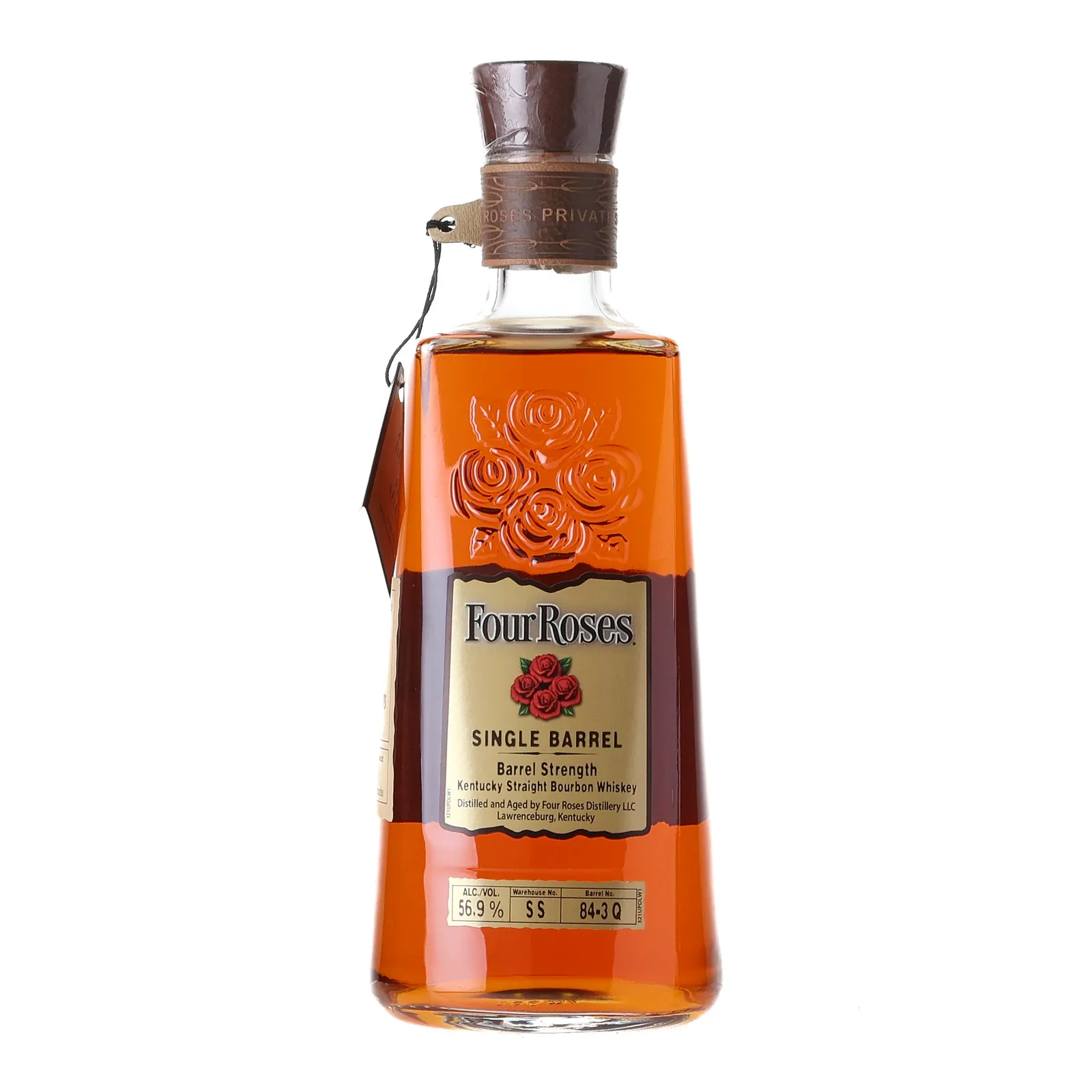Four Roses Barrel Strength OESV 9 Year Old, Cask #84-3 Q, 56.9% whisky bottle