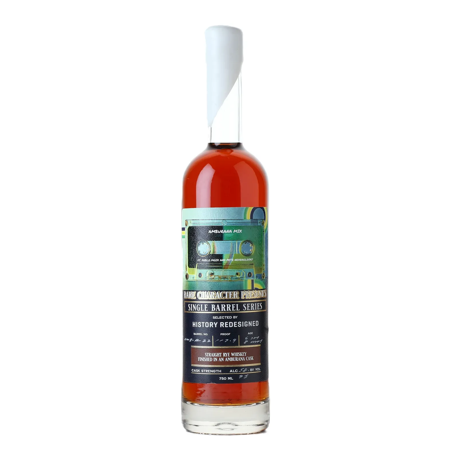 Rare Character Single Barrel Series History Redesigned The Amburana 6 Year Old, Amburana Cask, Cask #143-2-22, 59% whisky bottle