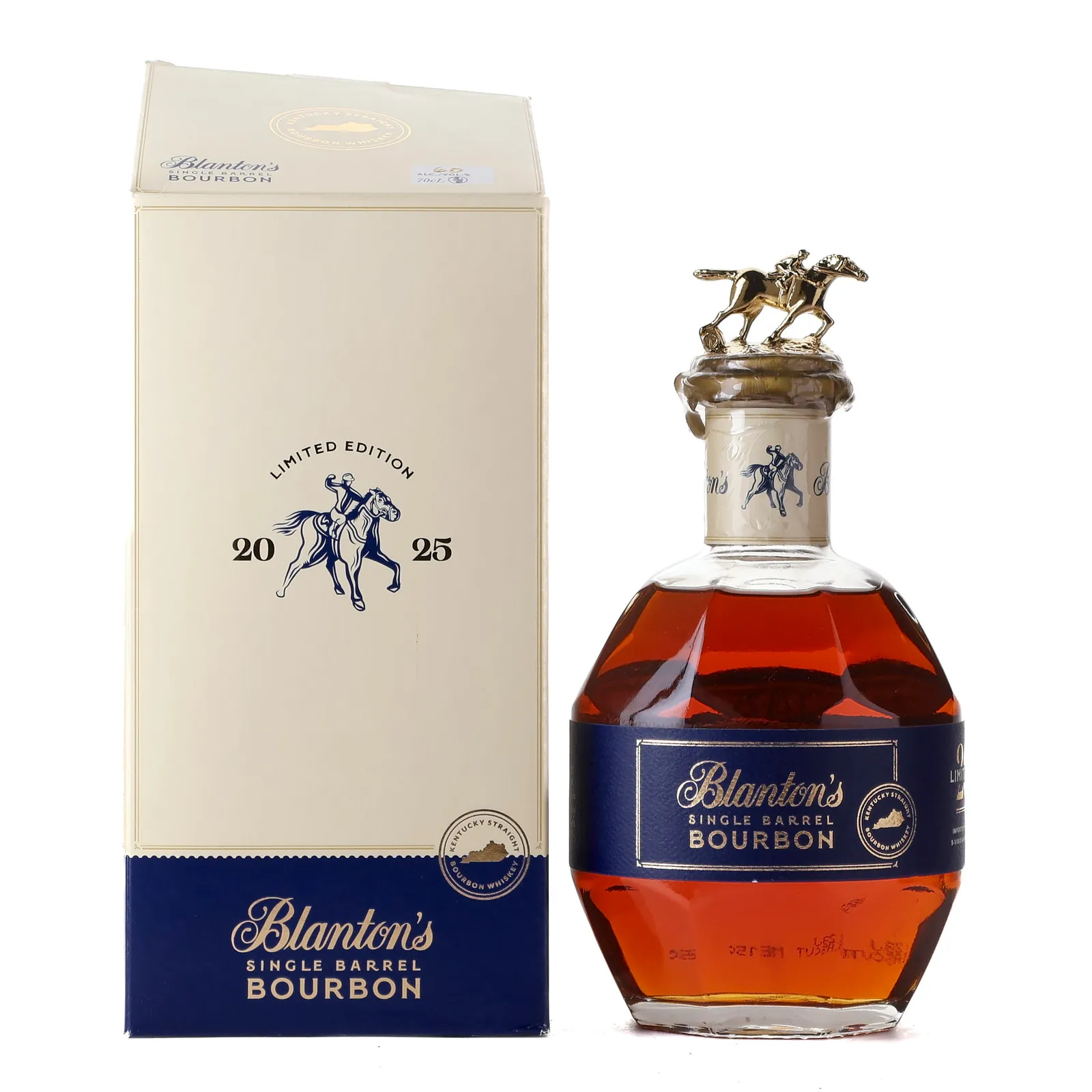 Blanton's Single Barrel Bourbon Itinéraires Limited Edition, New American Oak Cask, Cask #491, 2025, 50% whisky bottle