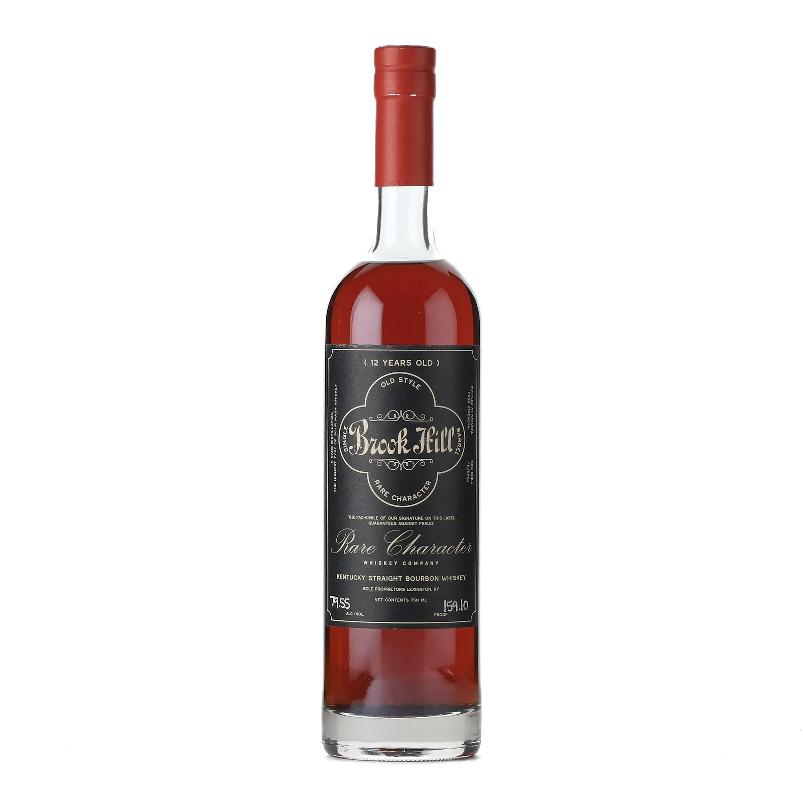 Rare Character Brook Hill 'Rhymes Like' 12 Year Old, Cask #3961, 79.55% whisky bottle