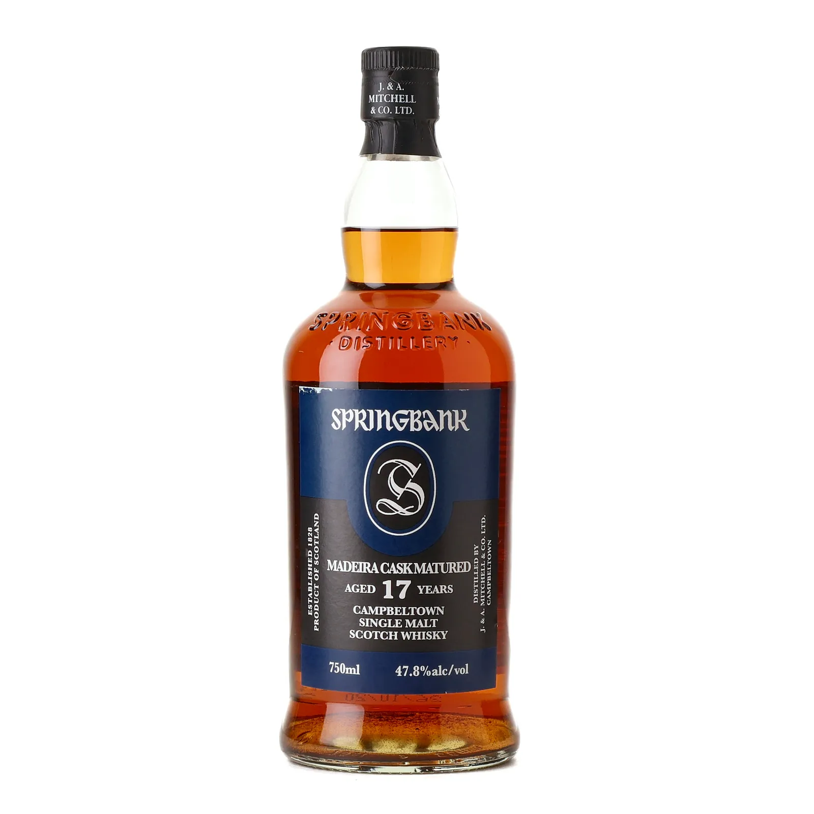 Springbank Madeira Cask Matured 17 Year Old, 2020, 47.8% whisky bottle