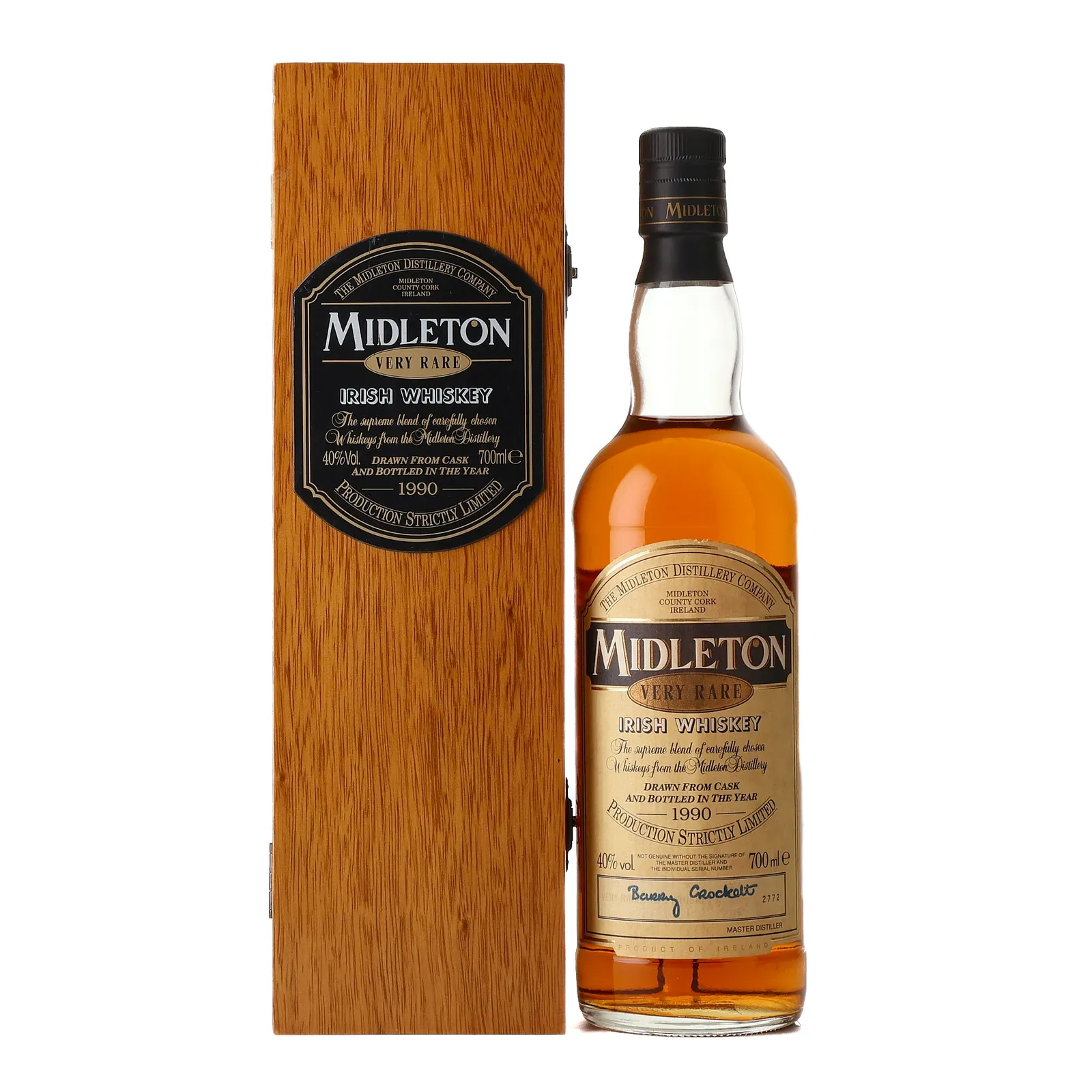 Midleton Very Rare, Bourbon Cask, 1990, 40%, 70cl whisky bottle