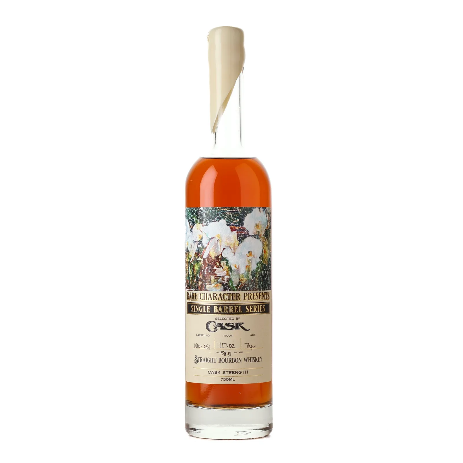 Rare Character Single Barrel Series Selected by Cask #7 Year Old, Cask #NIO-051, 2016, Rare Character, 58.51% whisky bottle