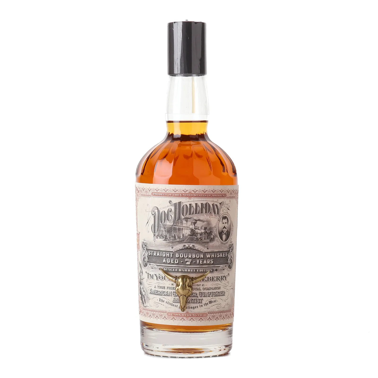 Doc Holliday 7 Year Old, New Charred Oak Cask, Cask #573, 68.3% whisky bottle