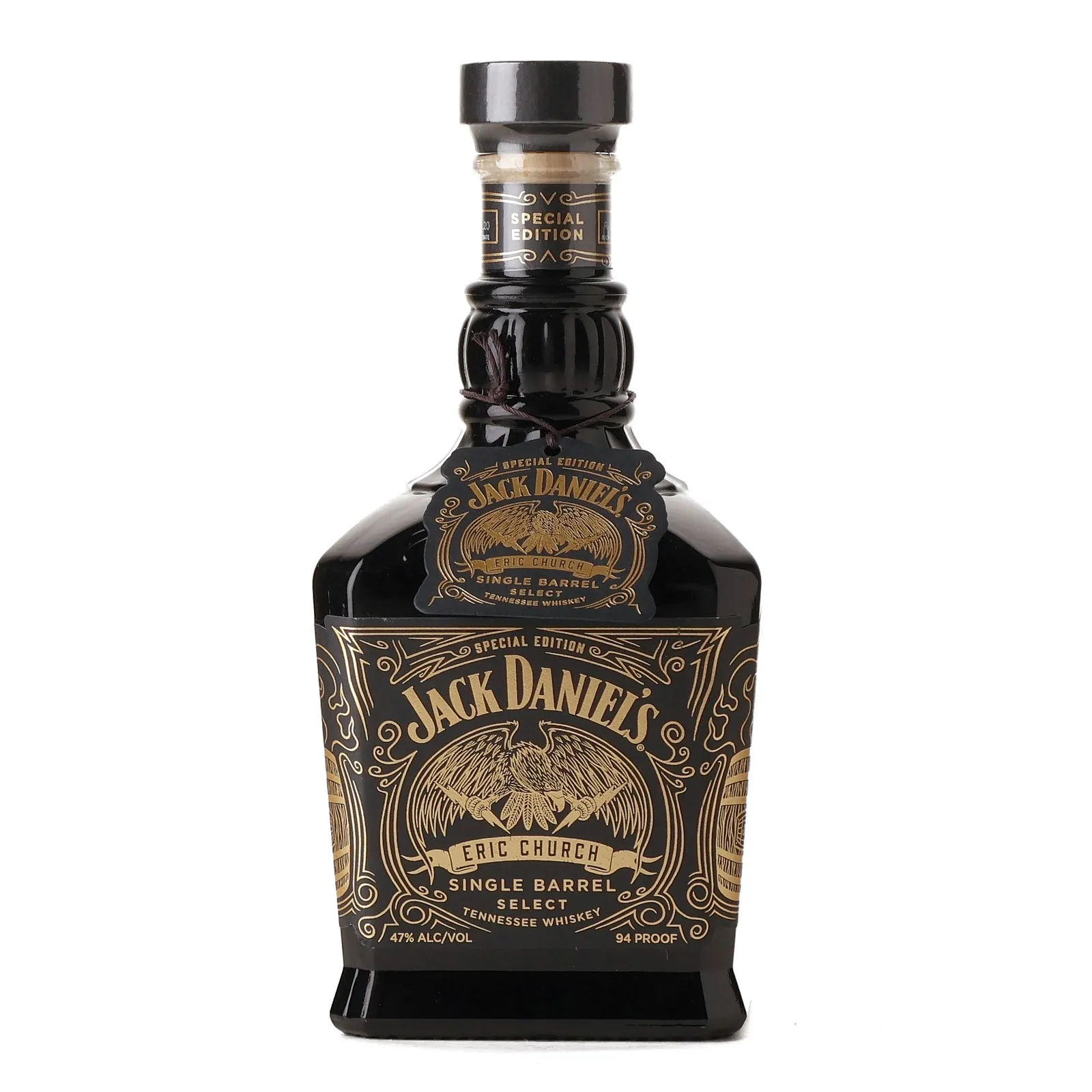Jack Daniel's Single Barrel Select Eric Church Edition, Cask #20-04044, 2020, 47% whisky bottle