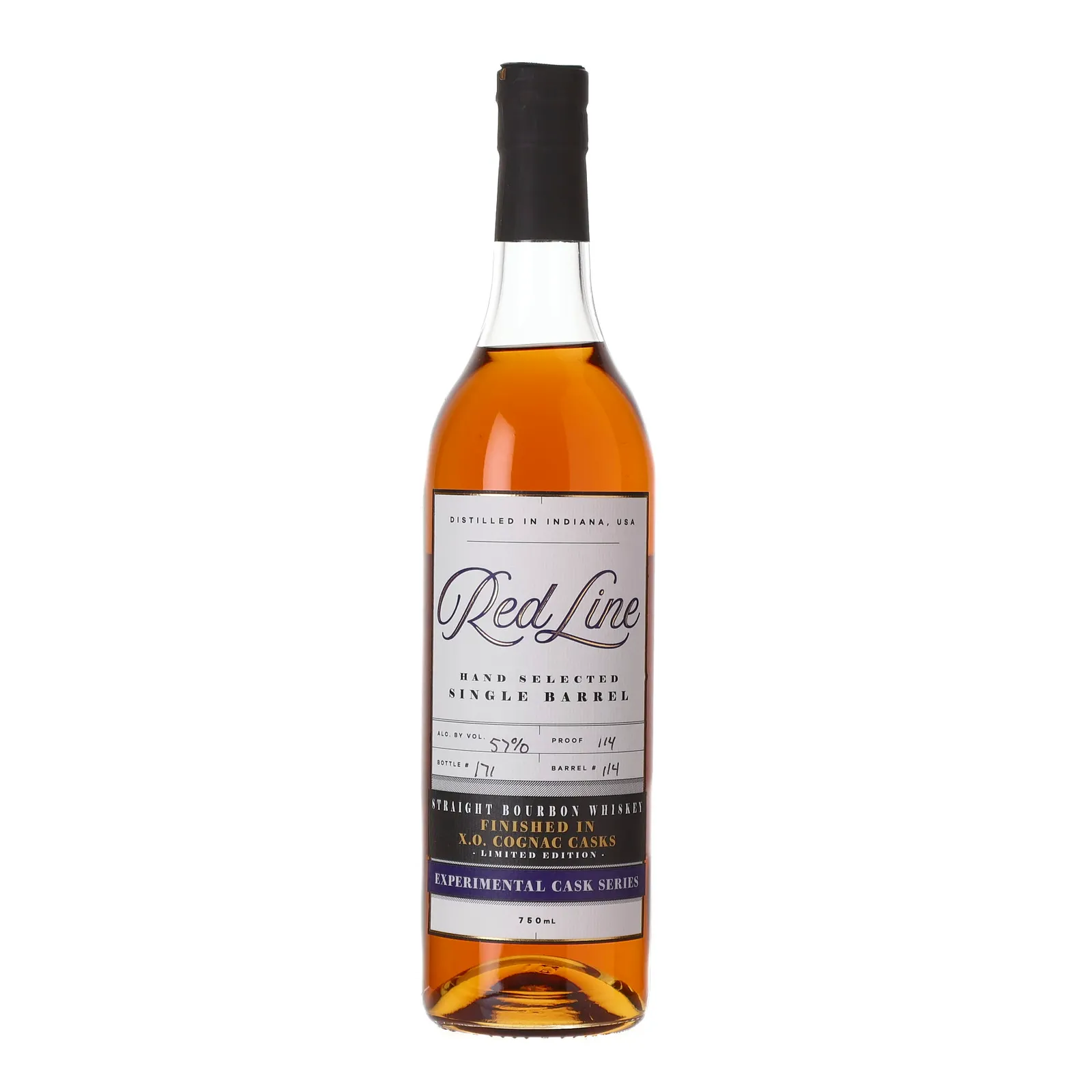 Red Line Experimental Cask Series XO Cognac Cask, Cask #114, 57% whisky bottle