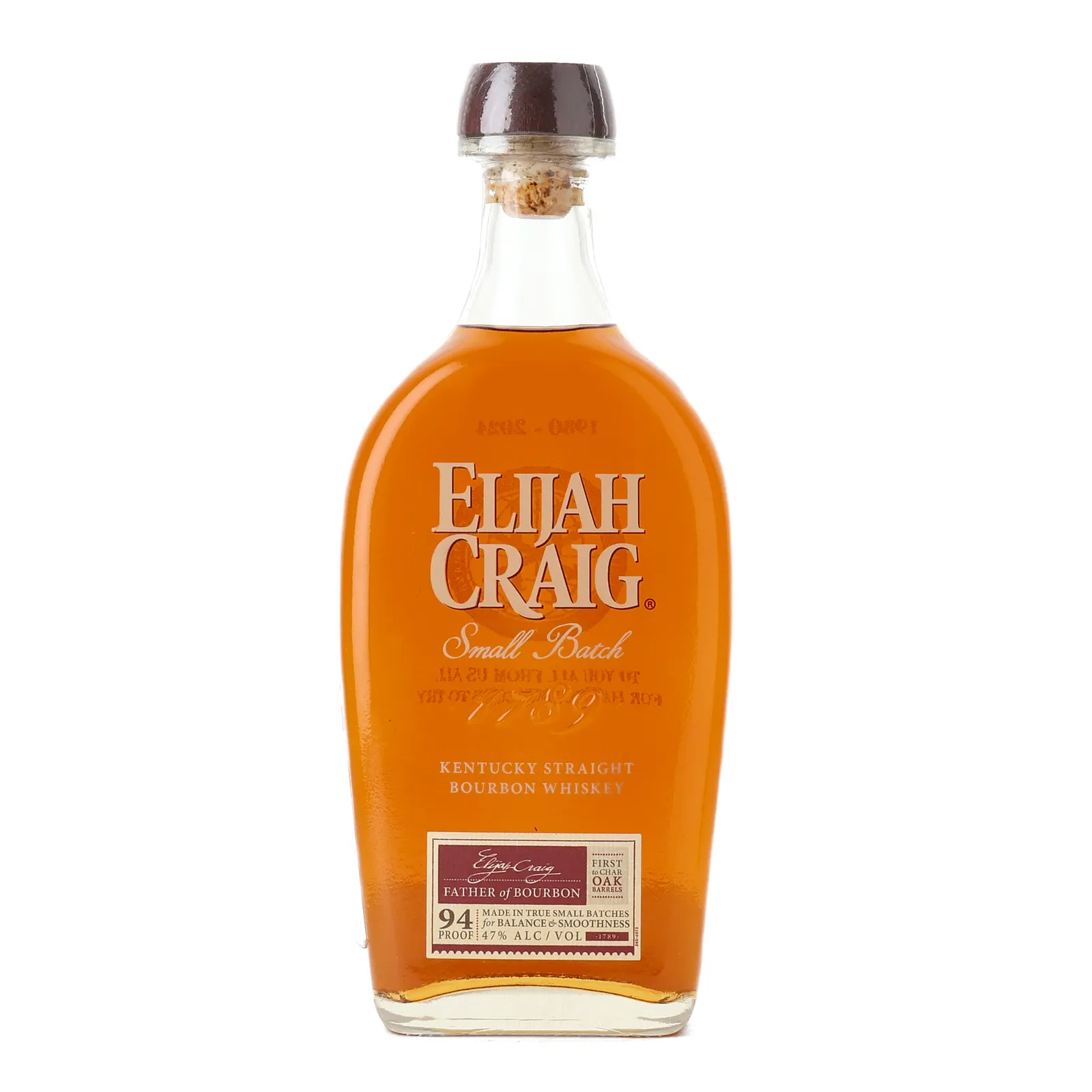 Elijah Craig Small Batch No. Bourbon 'Joint Special Operations Command' Private Barrel Selection, 47% whisky bottle