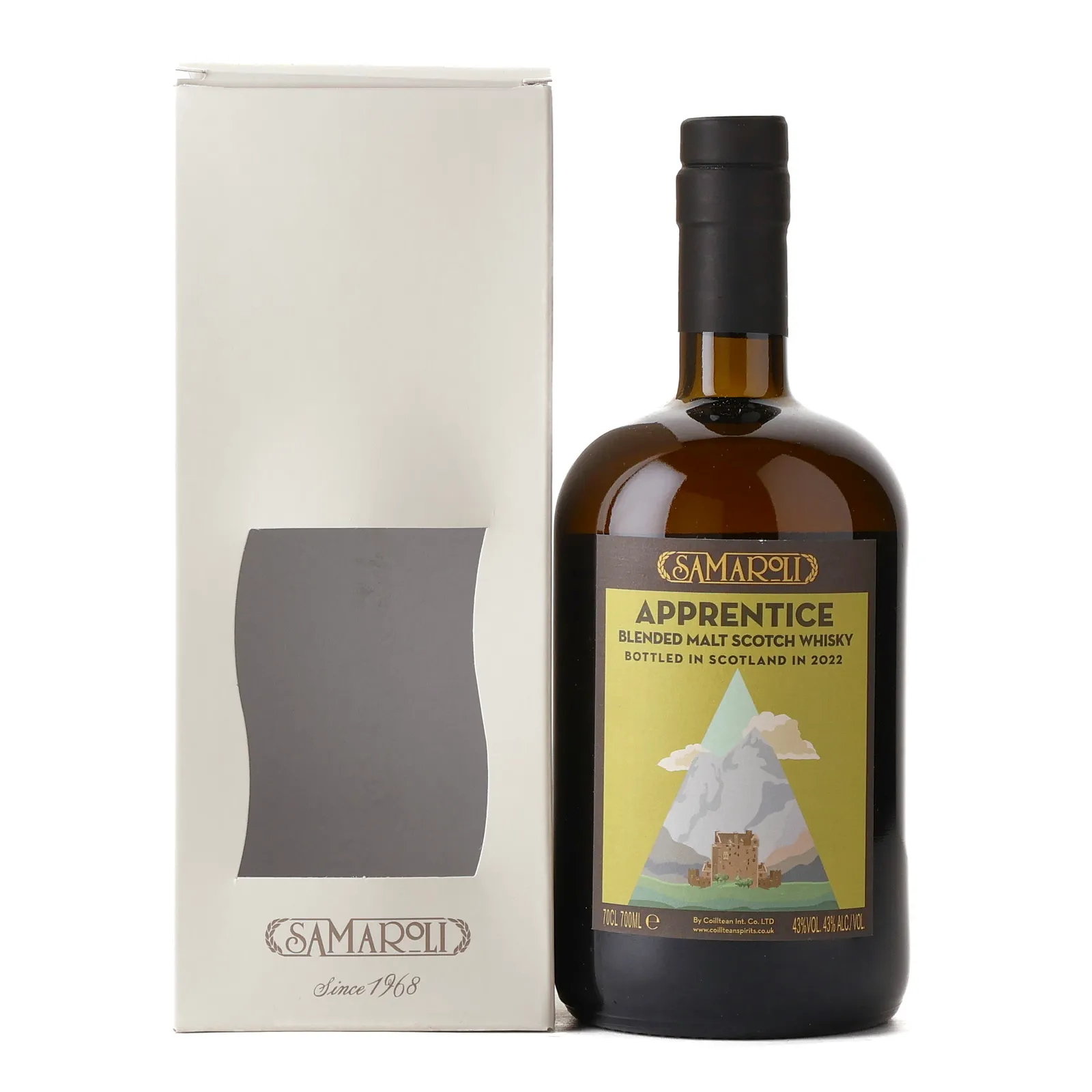 Apprentice Blended Malt First Release, Batch First Release, Samaroli, 43% whisky bottle