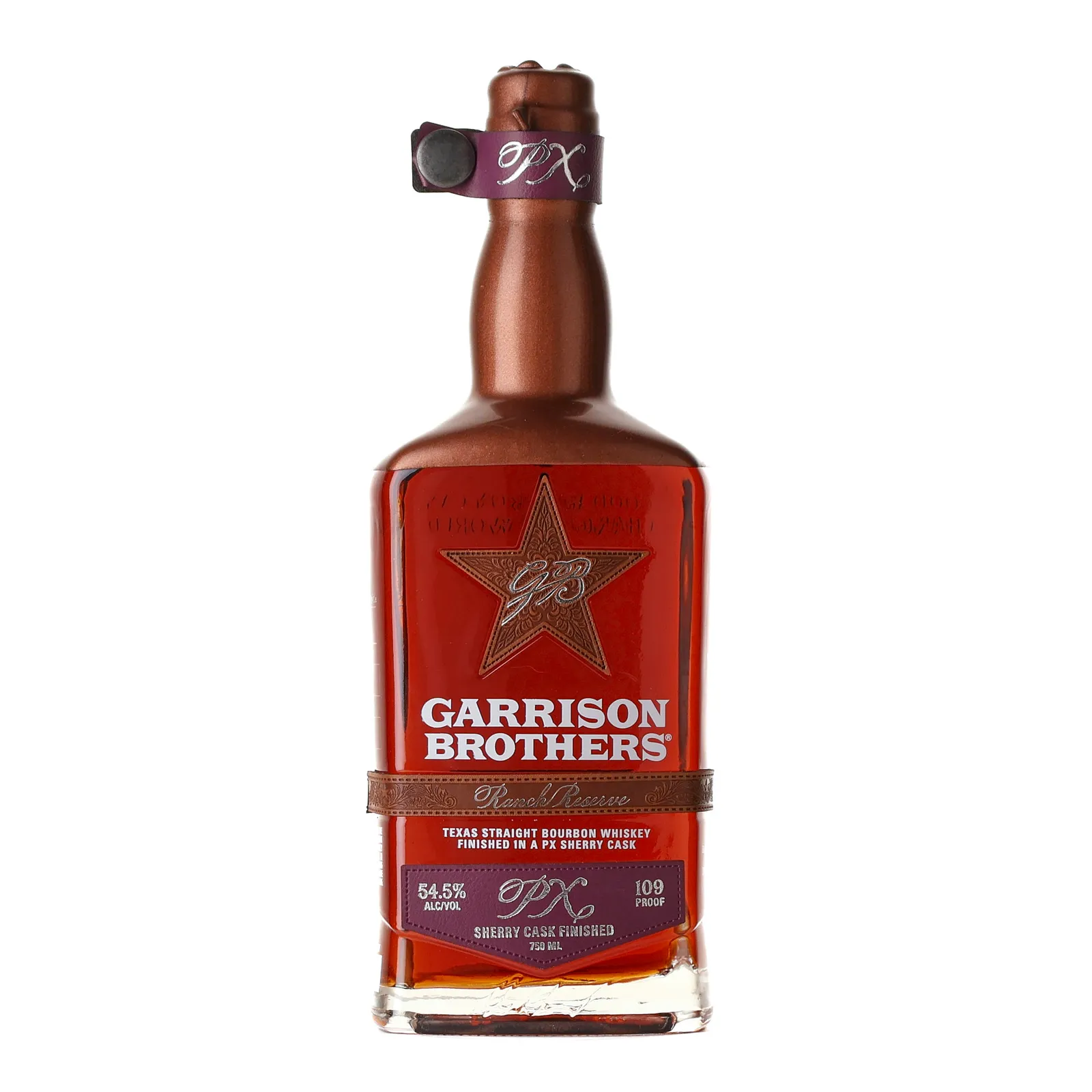 Garrison Brothers Ranch Reserve PX, PX Sherry Cask, 2026, 54.5% whisky bottle
