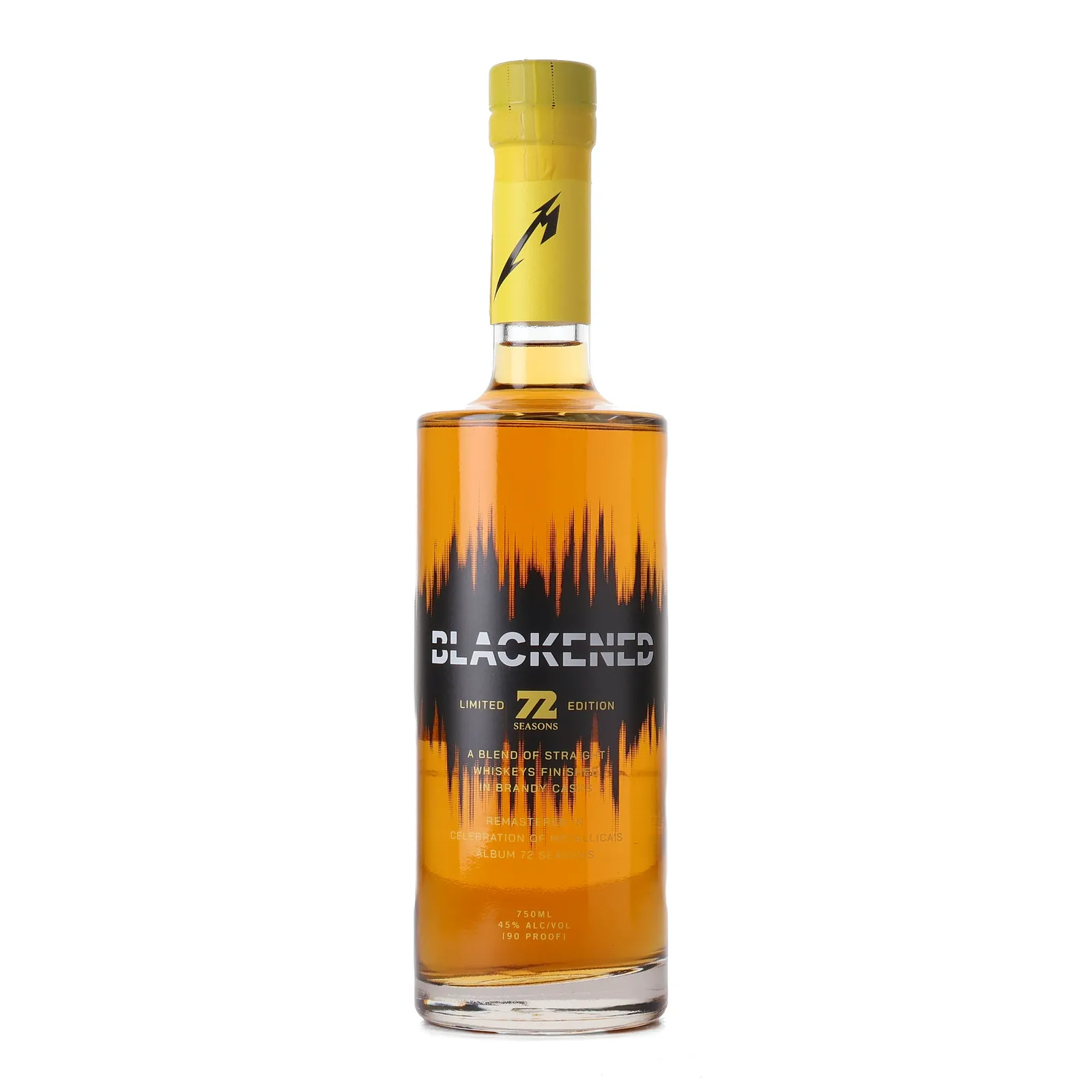 Blackened '72 Seasons' Limited Edition, Brandy Cask, 45% whisky bottle
