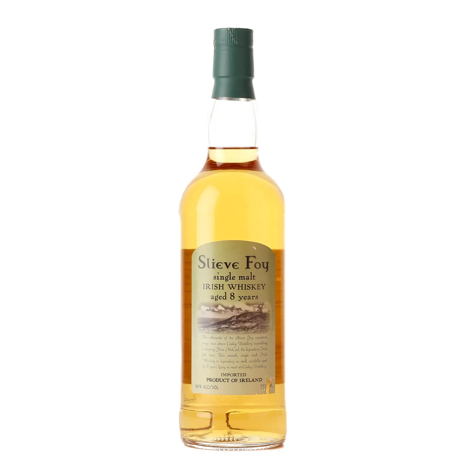Cooley Slieve Foy 8 Year Old, Bourbon Cask, 2012, 46% whisky bottle