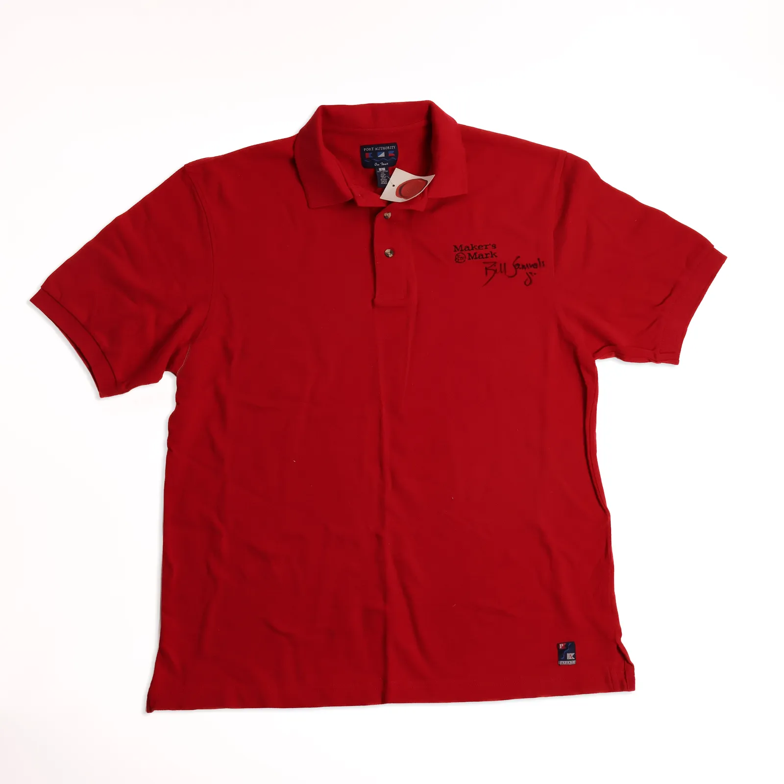 Maker's Mark Polo Shirt whisky bottle